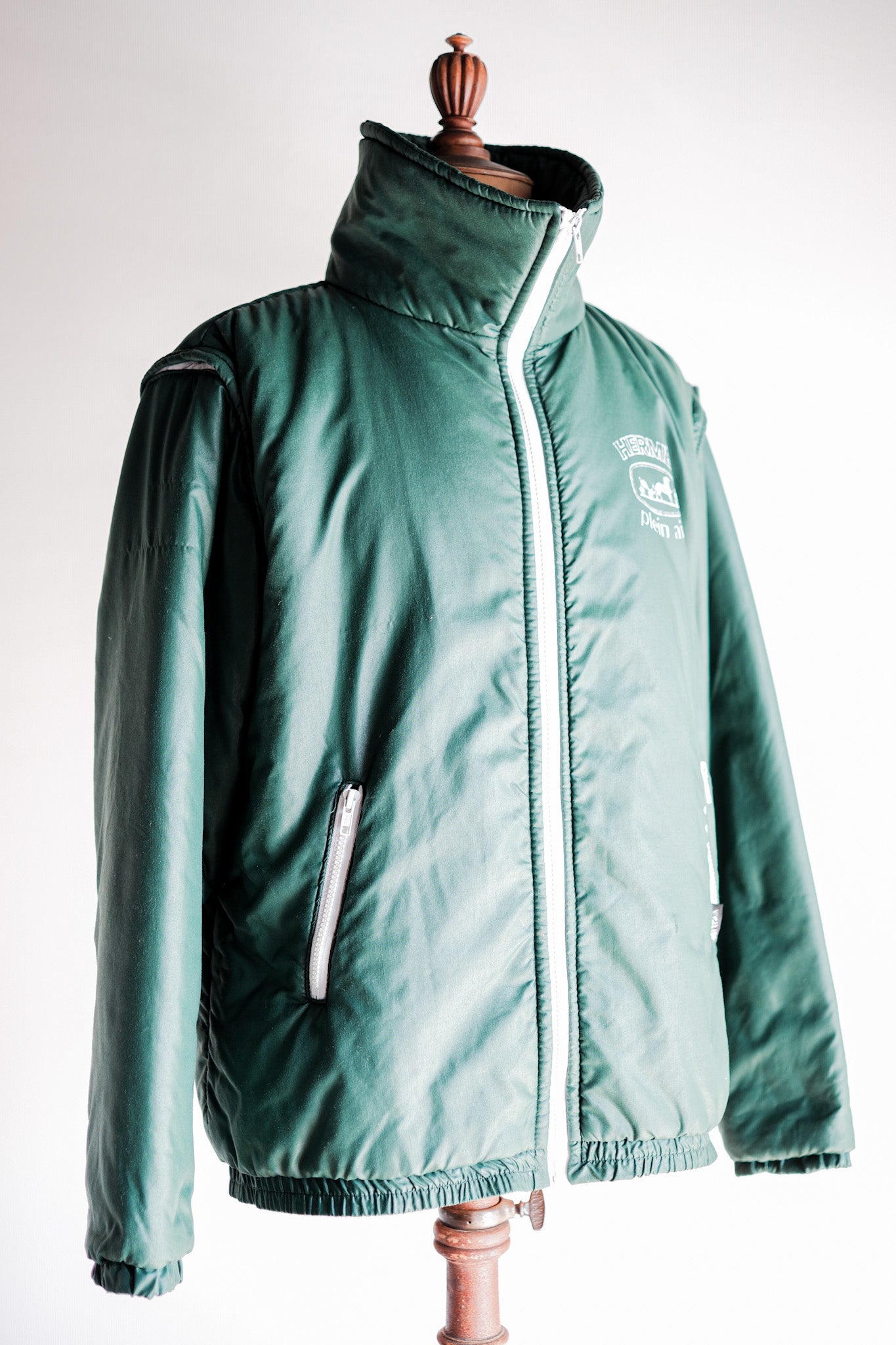 【~80's】Old Hermès Paris Plein Air 2-Way Jacket