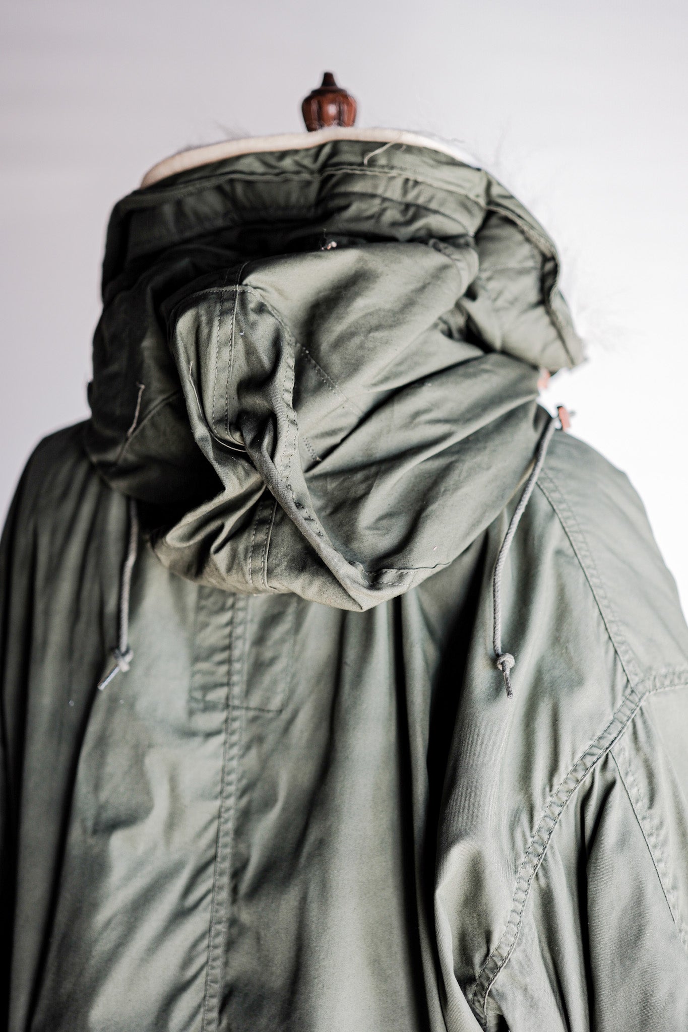 【~80's】U.S.ARMY M-65 Fishtail Parka Size.LARGE "Full Set"