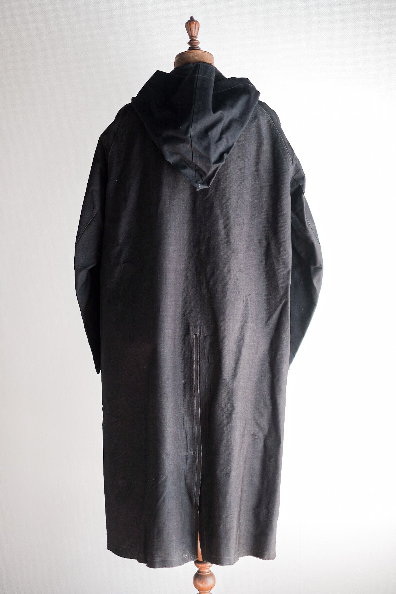 【Early 20th C】French Antique Rubber Raincoat