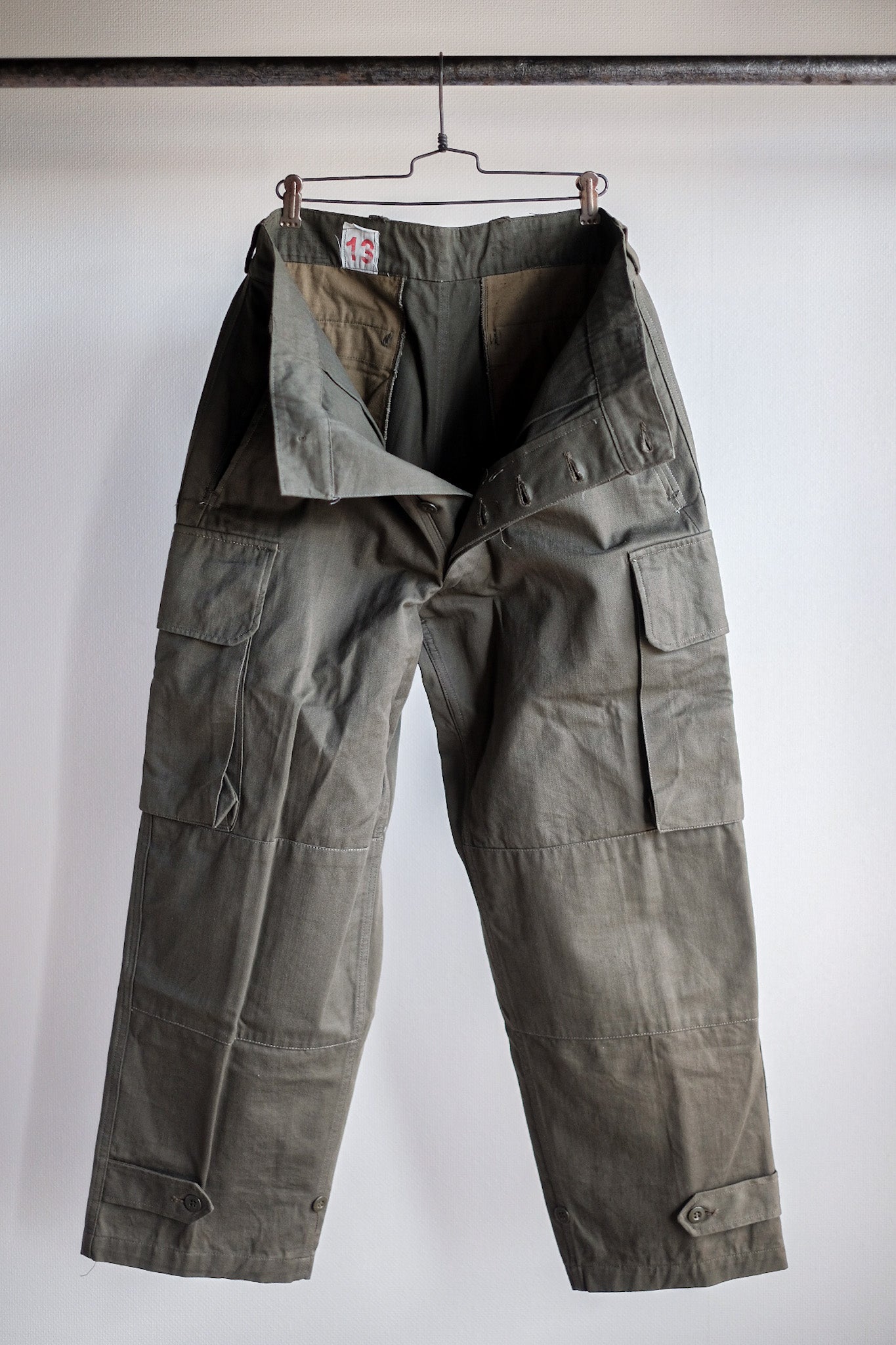 【~60's】French Army M47 Field Trousers Size.13 "Dead Stock"
