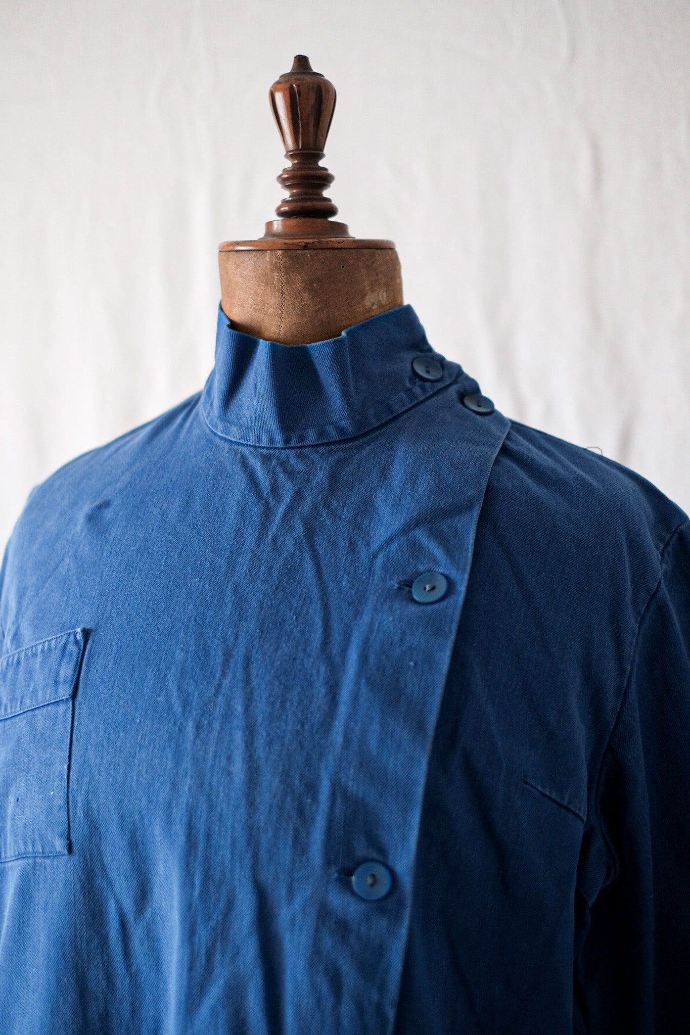 【~60's】French Vintage Cotton Twill Work Coat