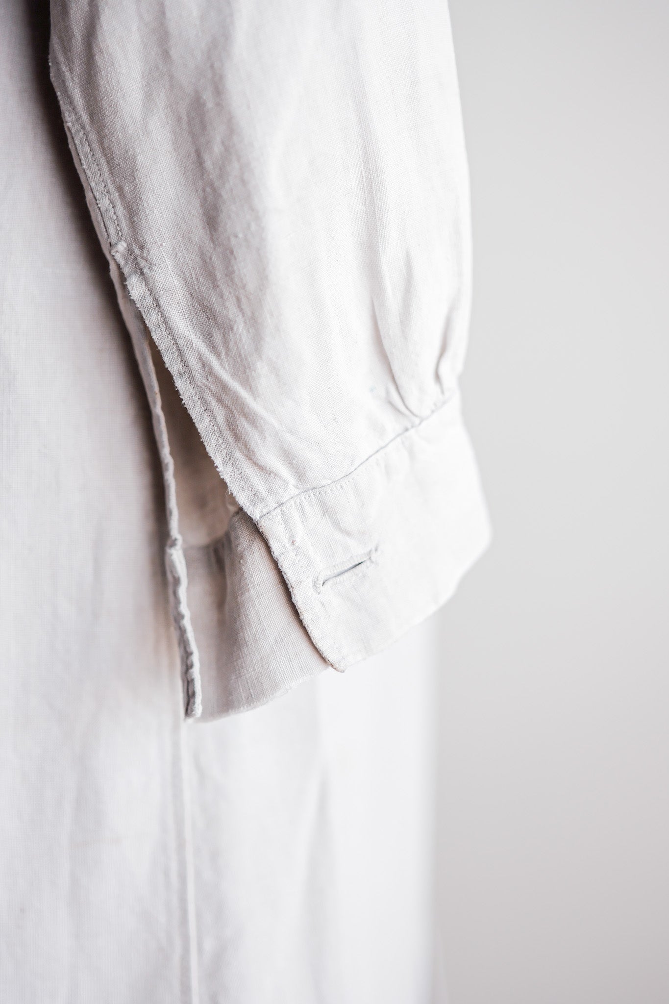 【~30's】French Vintage Linen Coat "Belle Jardiniere"