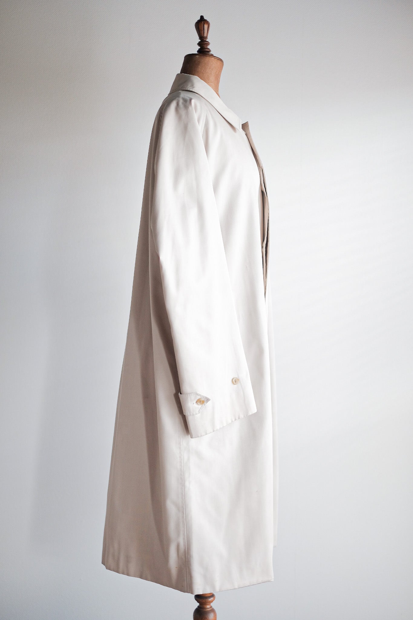 【~80's】Vintage Burberry's Single Raglan Balmacaan Coat