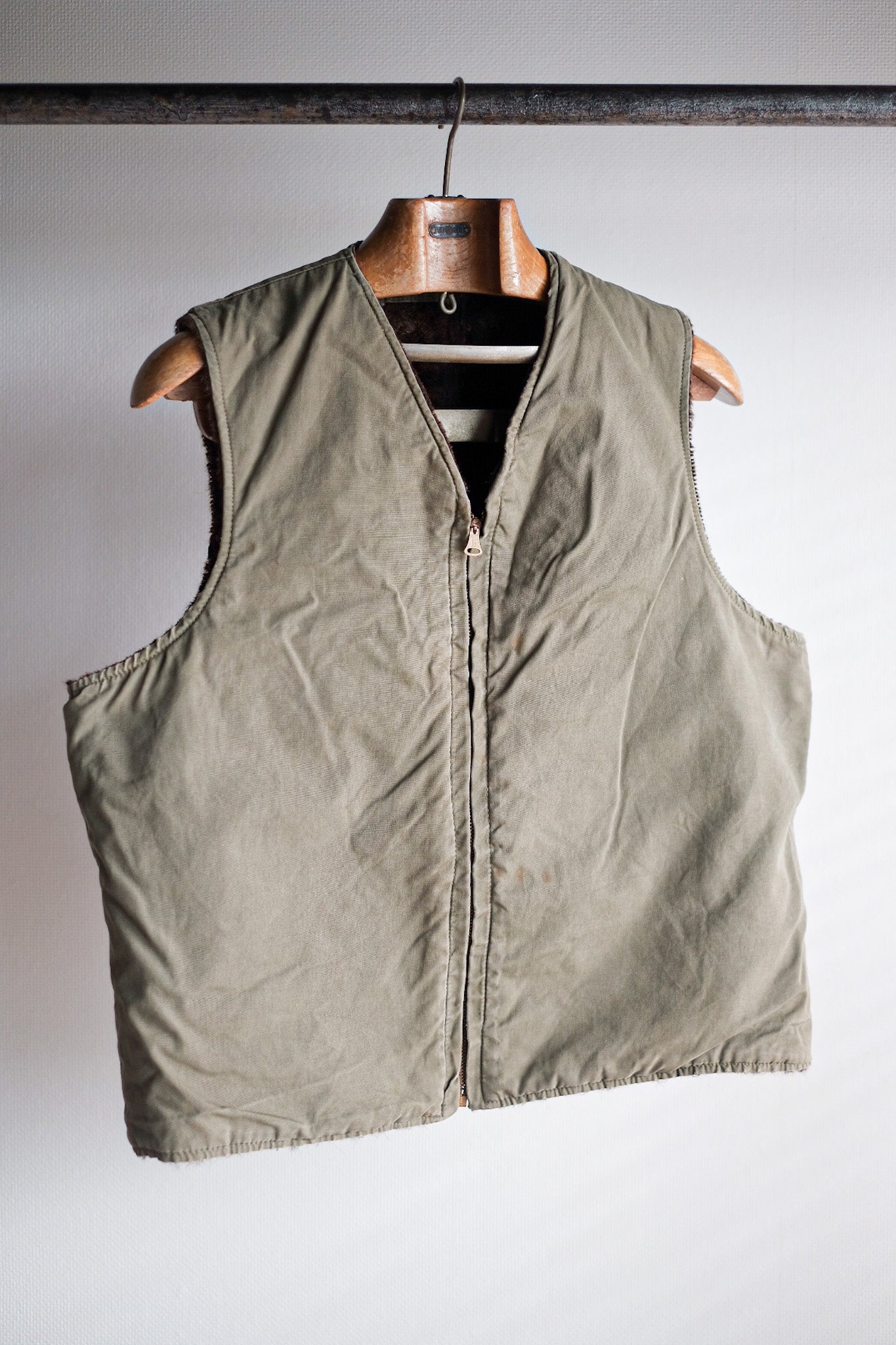 【~40's】WW2 USMC Alpaca Wool Vest