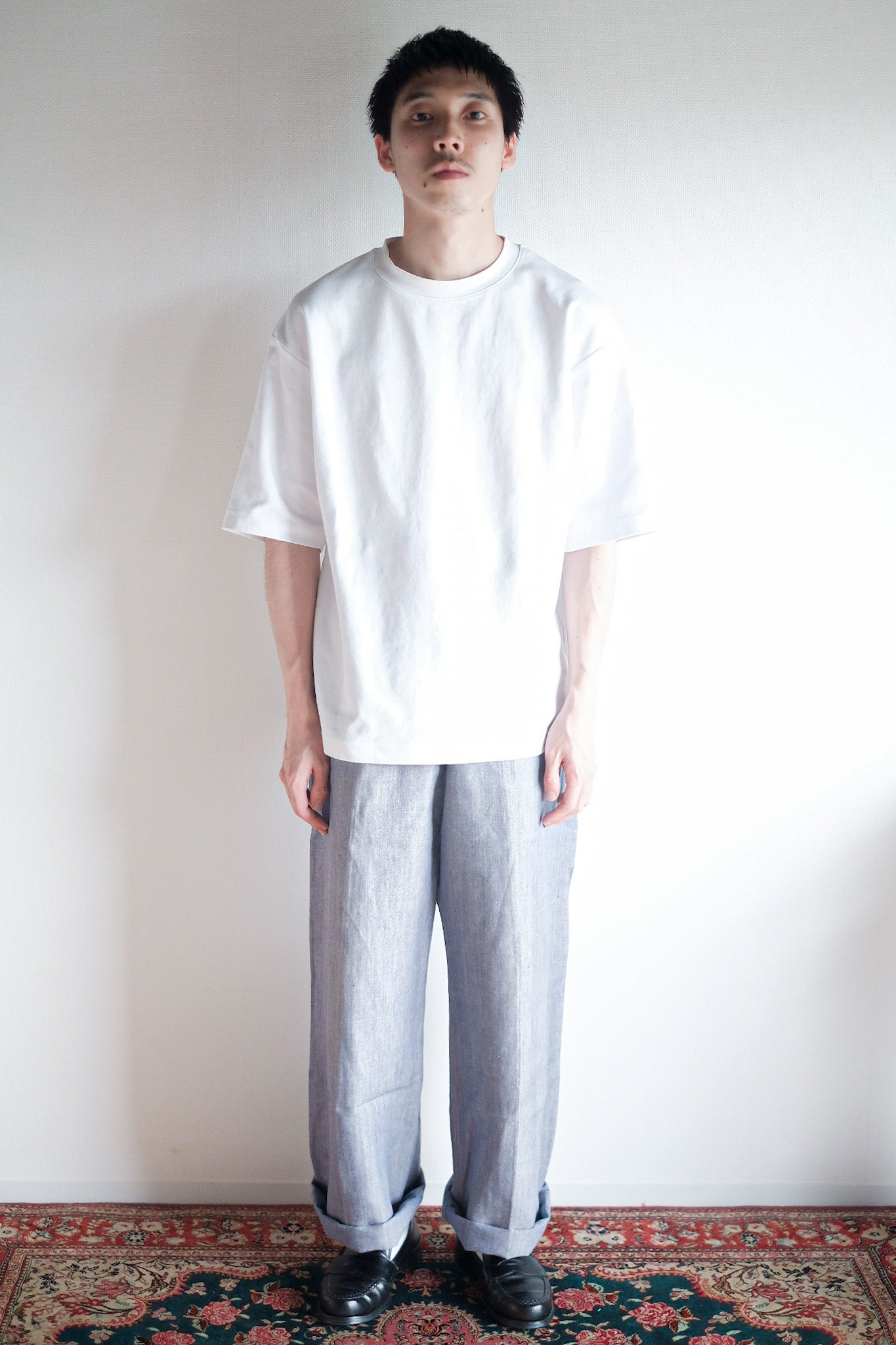 【~50's】French Navy Ramie Linen Sailor Pant