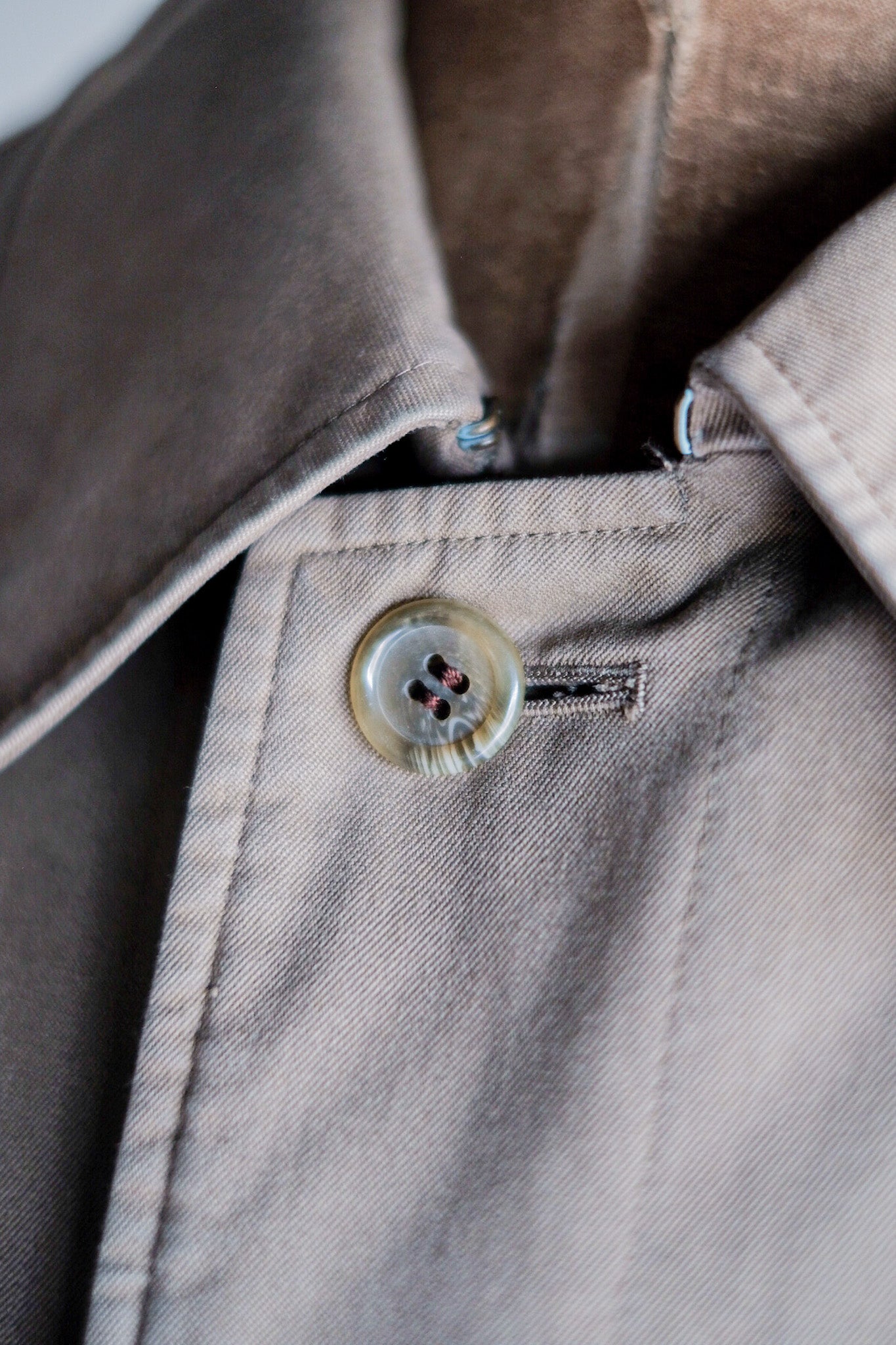 【~70's】Vintage Burberry's Single Raglan Rider Coat With Liner "JENS SORENSEN & CO. 別注"