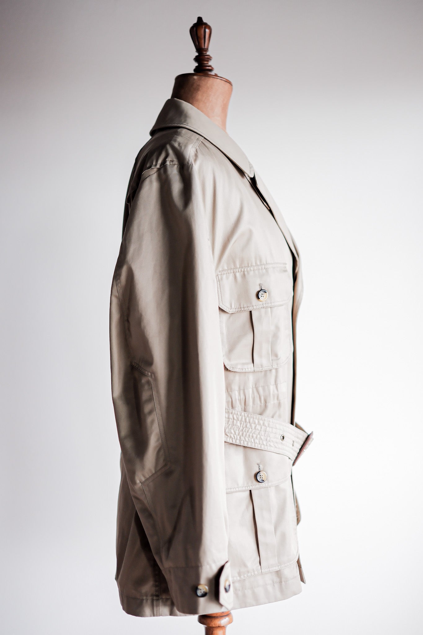 【~00’s】Grenfell Safari Style Jacket With Chin Strap