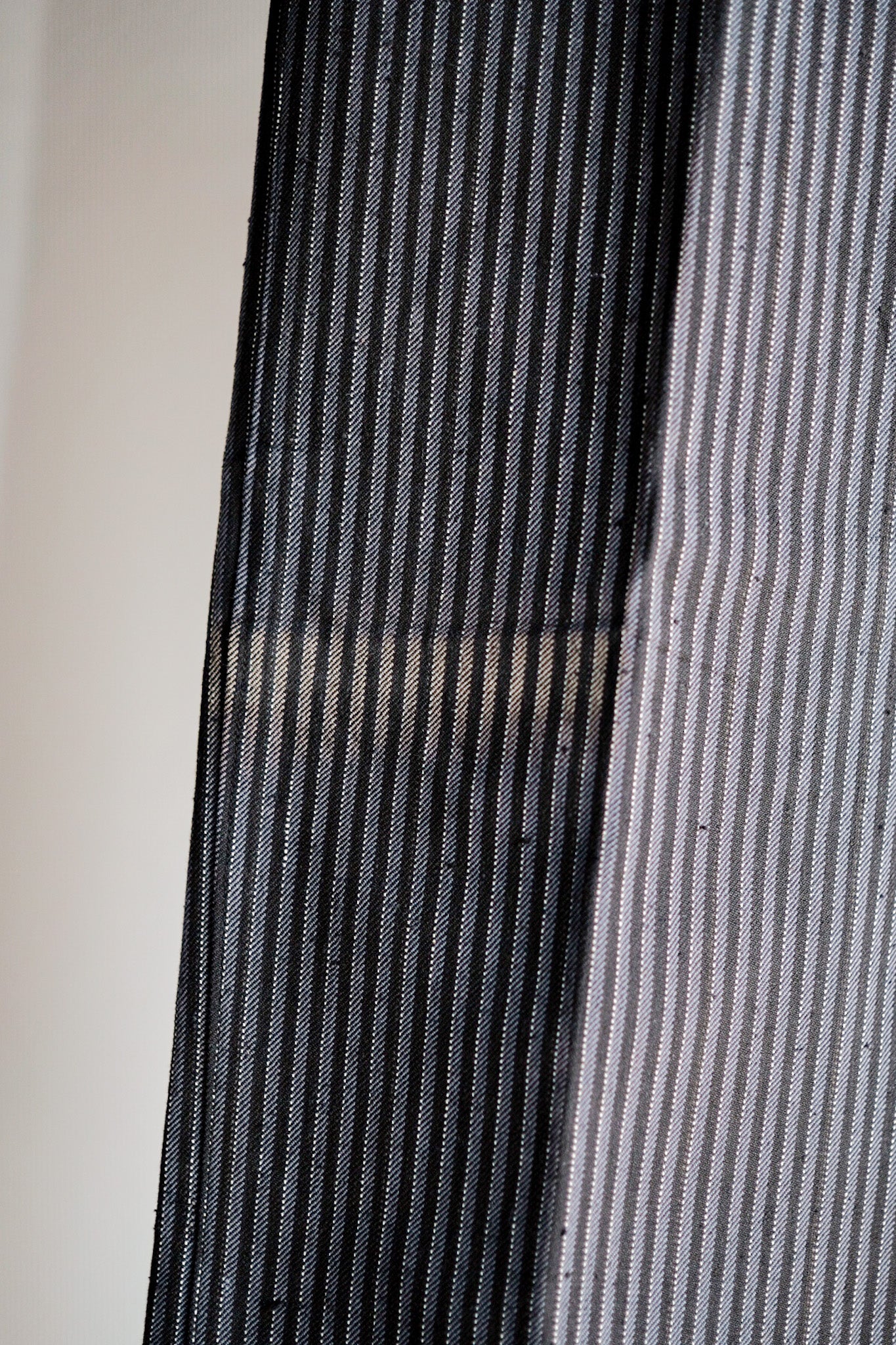 【~40's】French Vintage Cotton Striped Work Pants "Dead Stock"