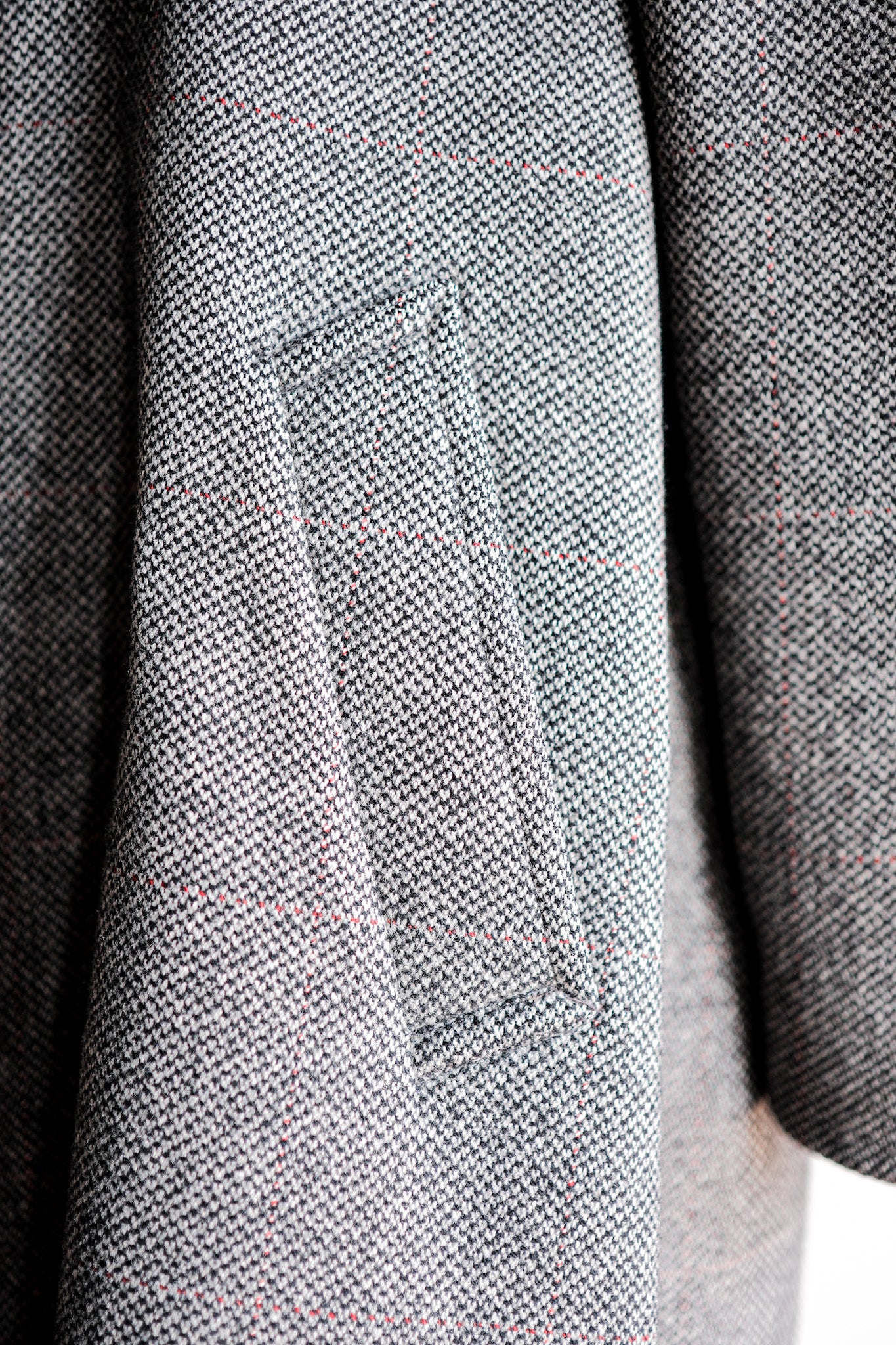 【~70's】Vintage Aquascutum Single Raglan Balmacaan Coat "SCOTTISH TWEED"