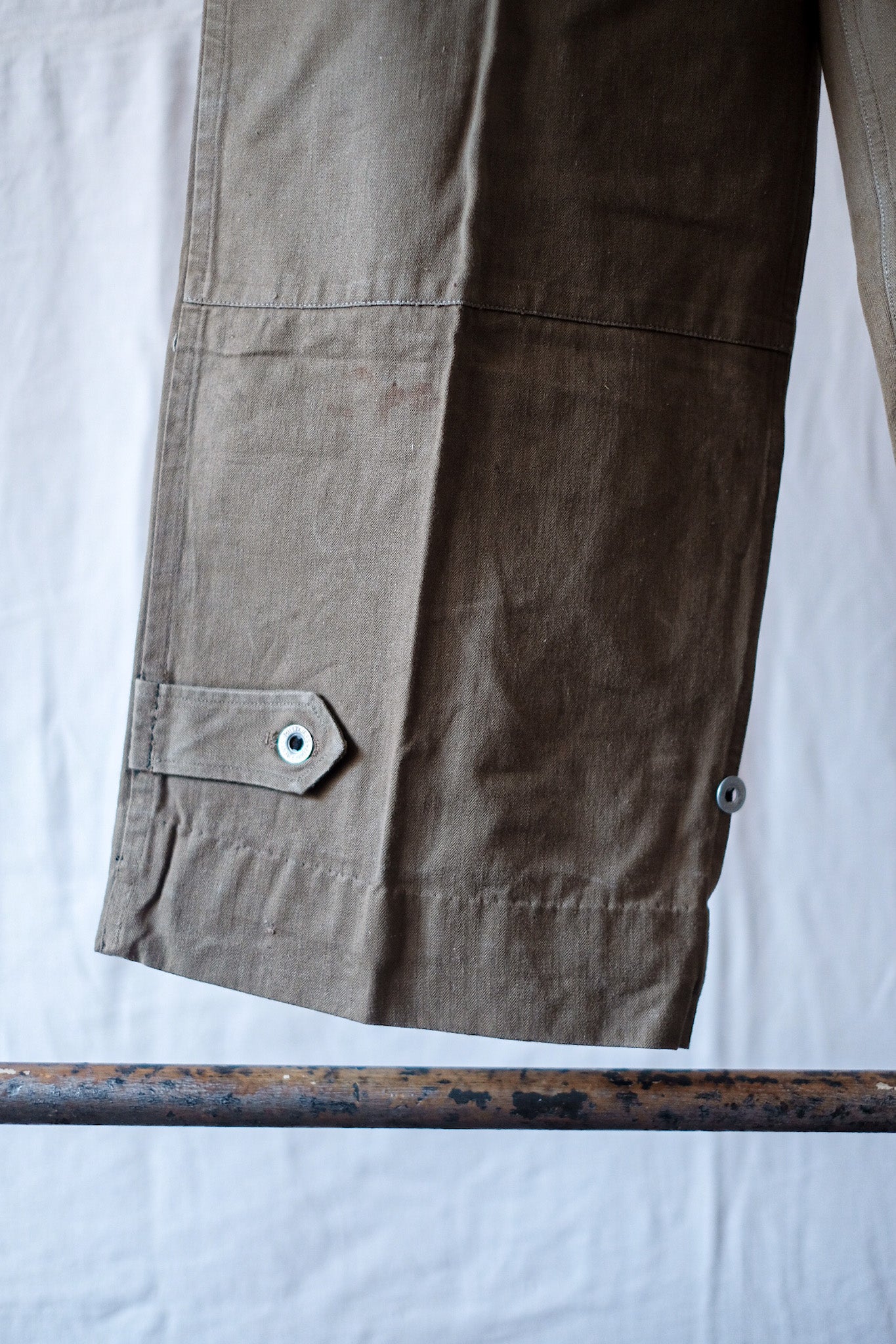 【~50's】French Army M47 Field Trousers "Motorcycle Type"