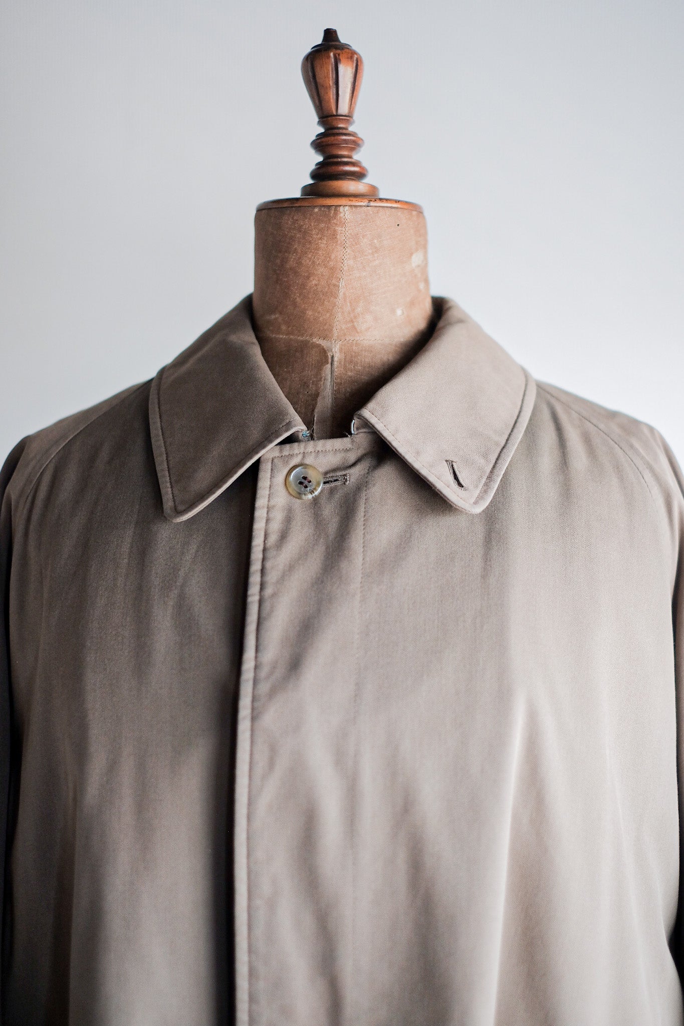 【~70's】Vintage Burberry's Single Raglan Rider Coat With Liner "JENS SORENSEN & CO. 別注"