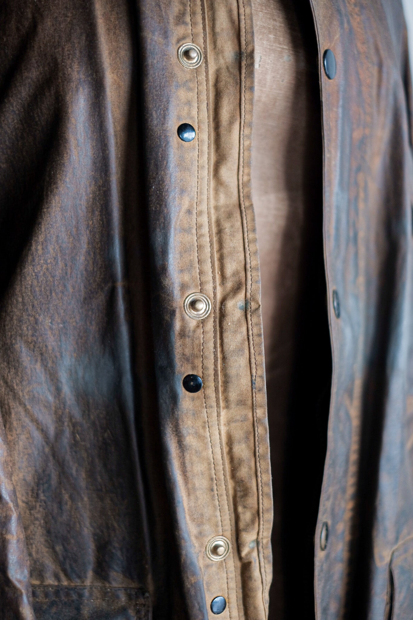 【~40's】Vintage Barbour "Solway Zipper" White Label