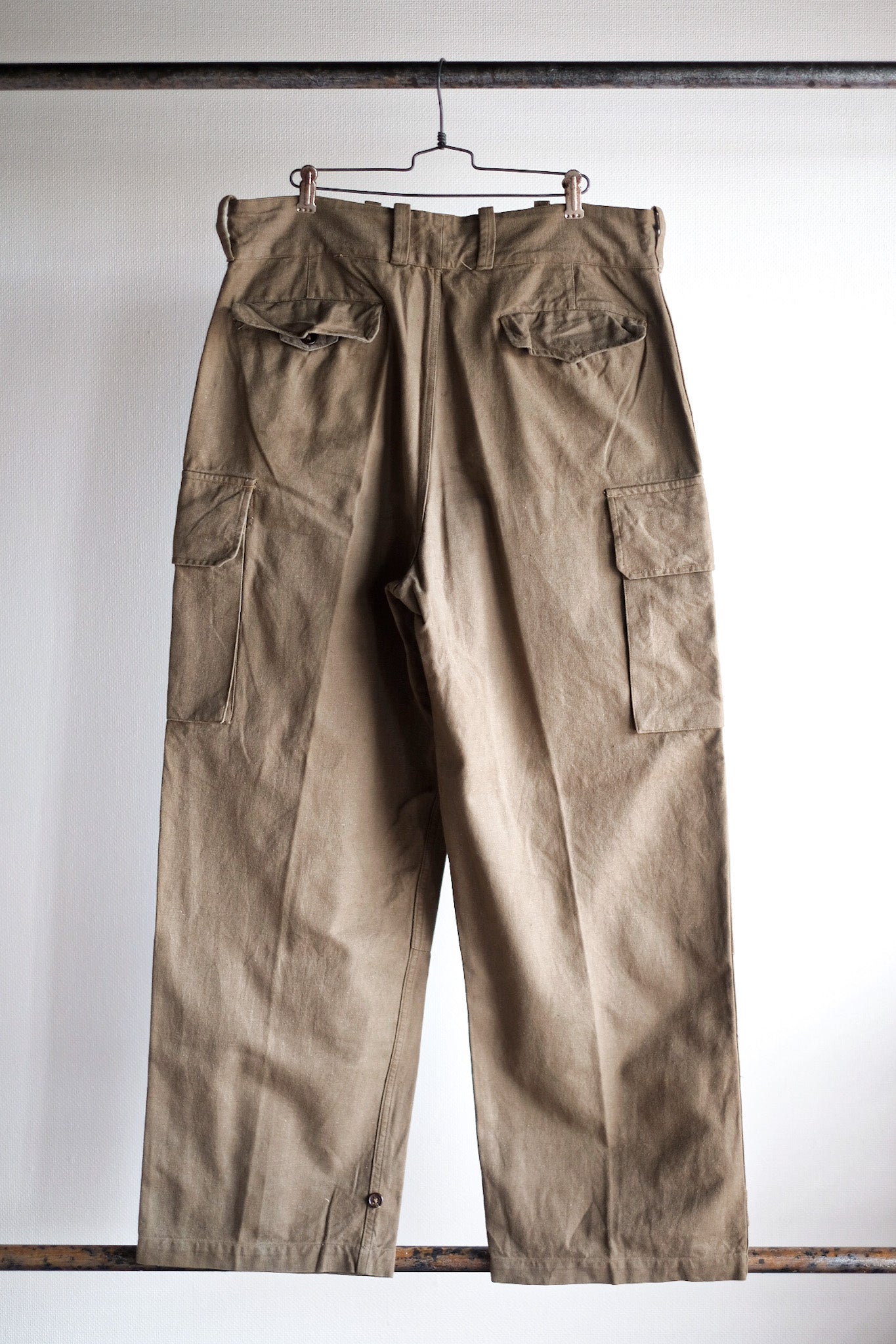 【~50's】French Army M47 Field Trousers Size.35 "Dead Stock"