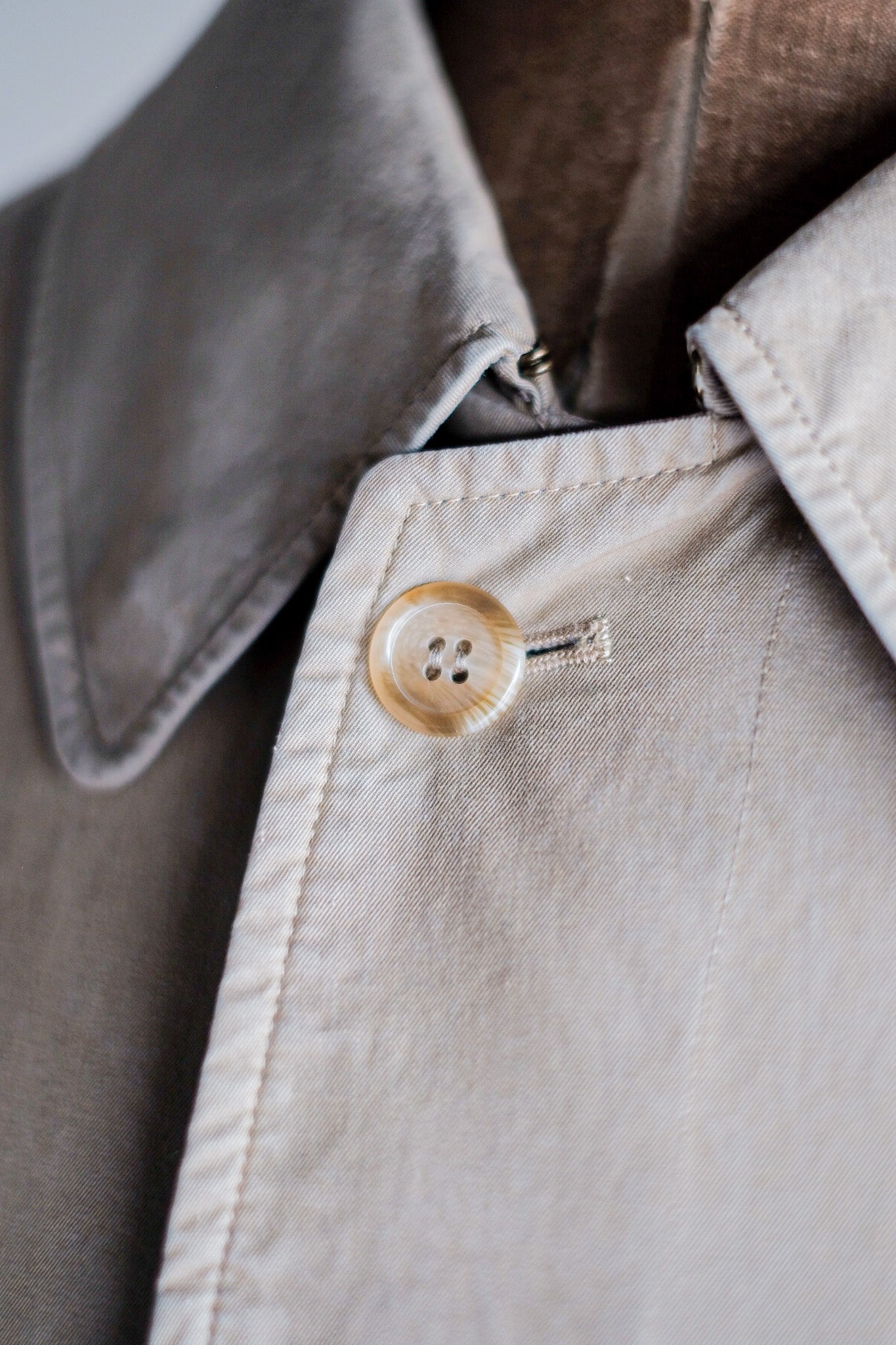 【~80's】Vintage Burberry's Single Raglan Rider Coat C100