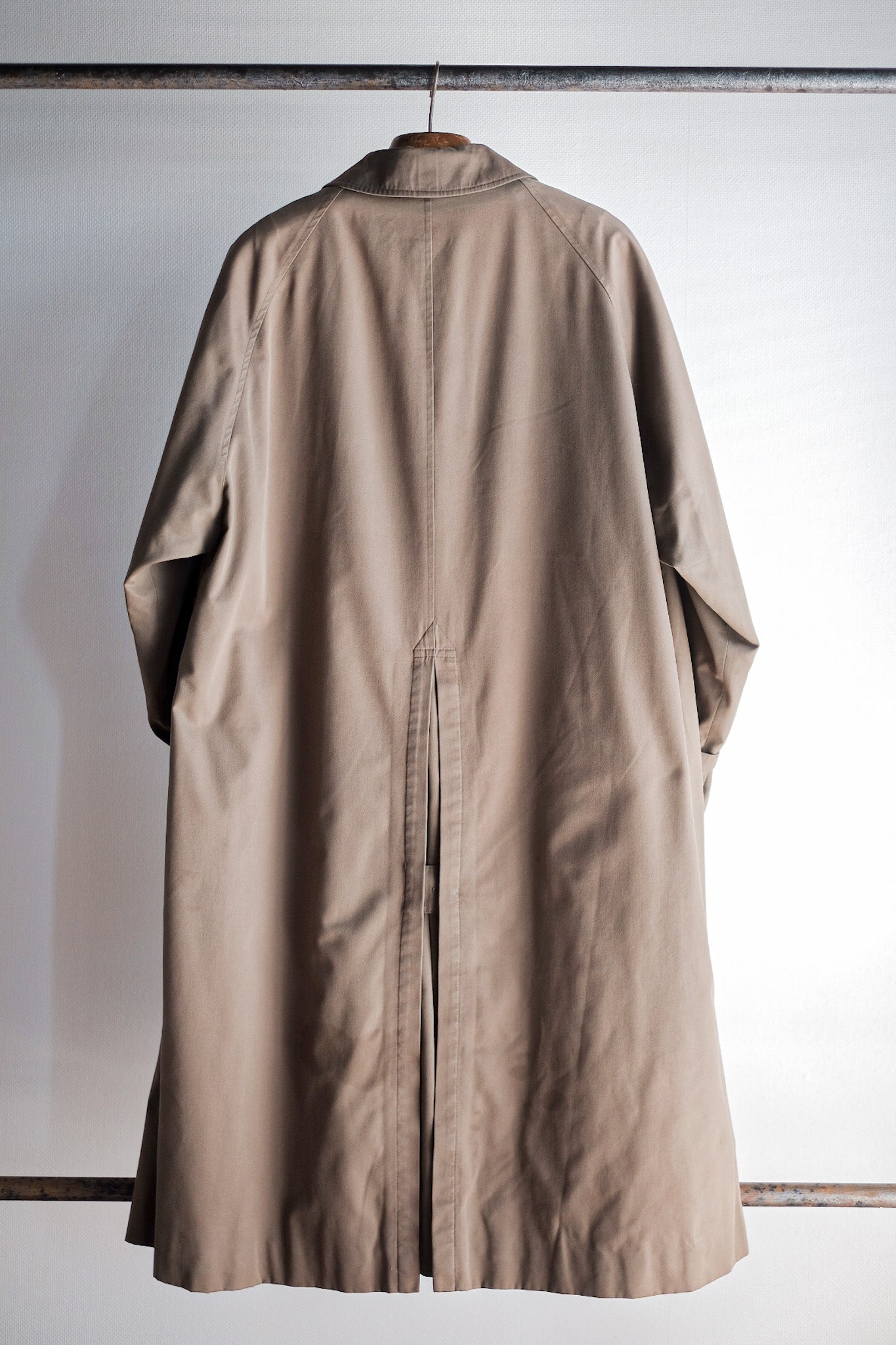 【~70's】Vintage Burberry's Single Raglan Rider Coat With Liner "JENS SORENSEN & CO. 別注"