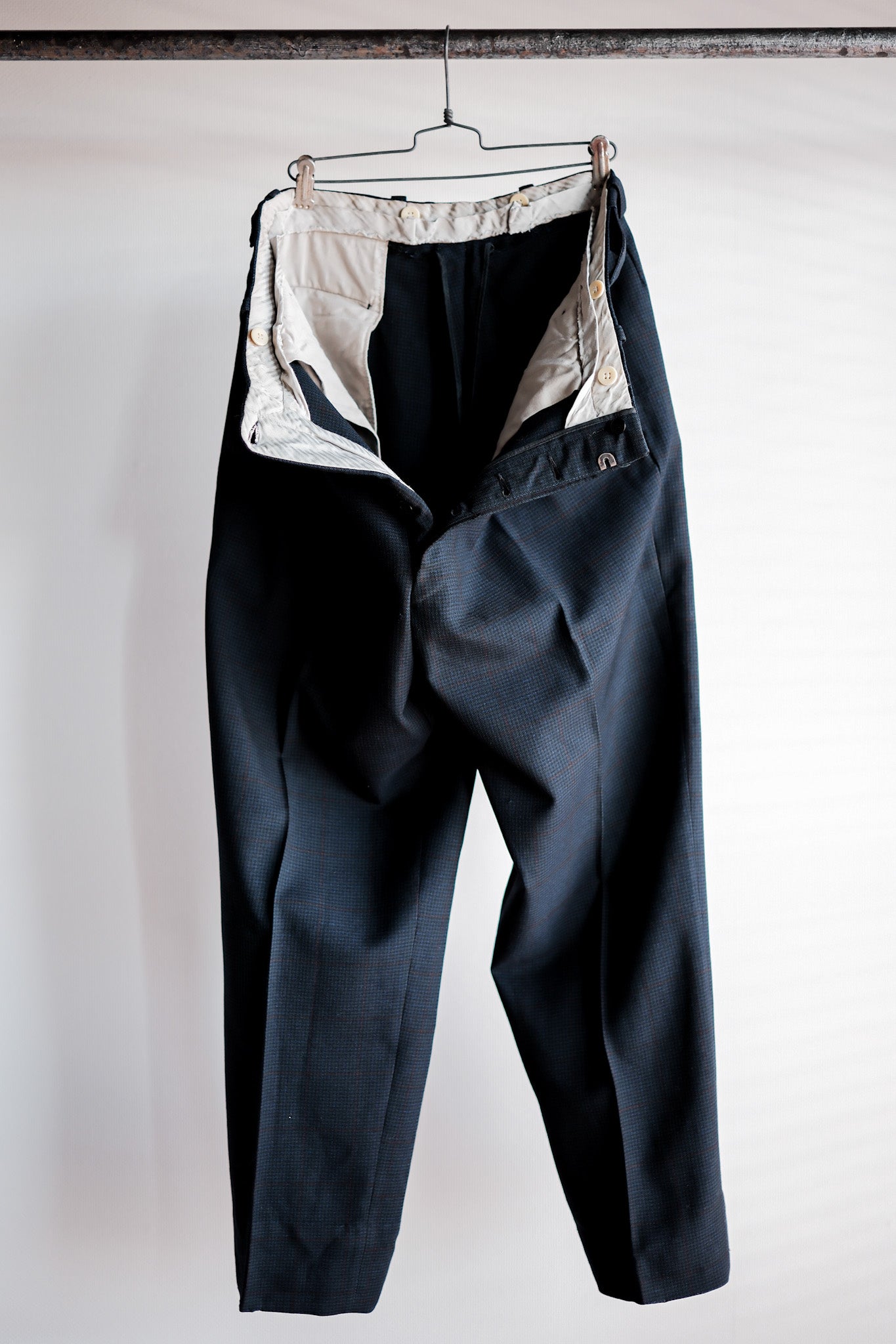 【~40's】French Vintage Double Breasted Suits Set Up "Belle Jardiniere"