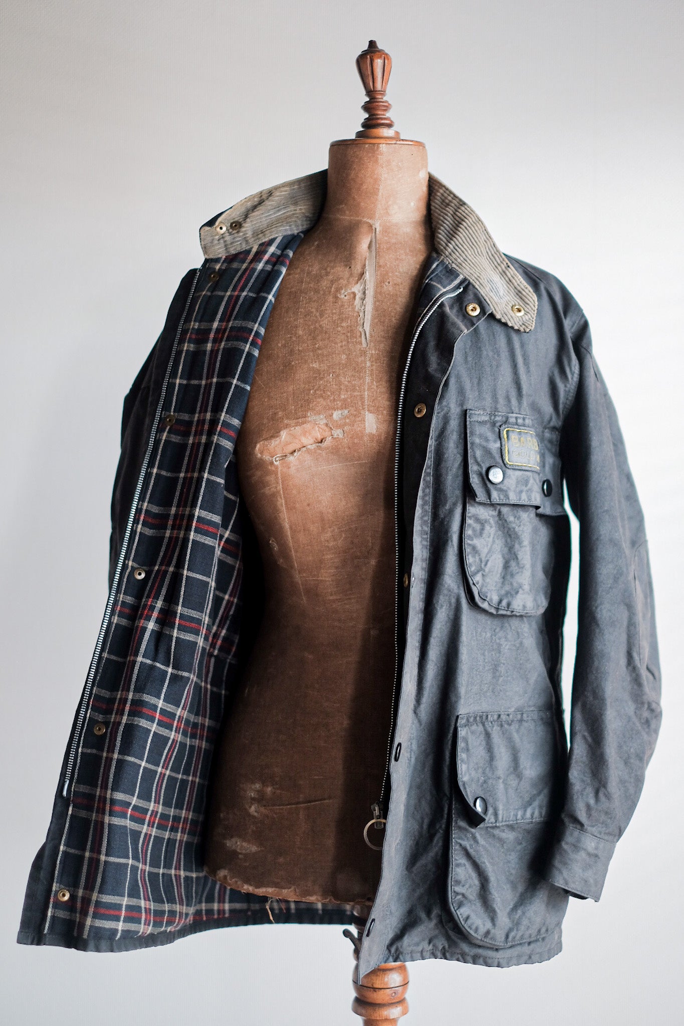 【~70's】Vintage Barbour Waxed Jacket "Unknown Model" 1 Crest