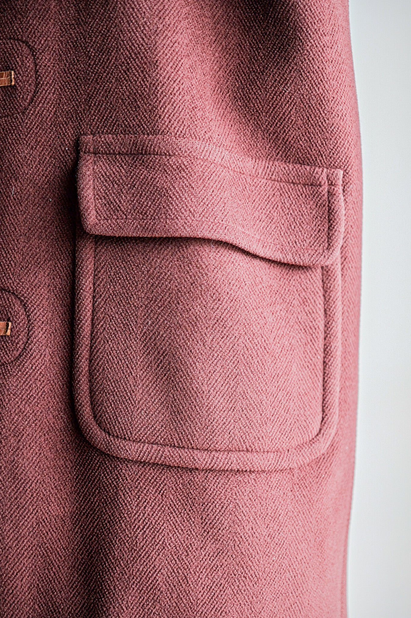 【~90's】Old INVERTERE Wool Duffle Coat "Moorbrook"