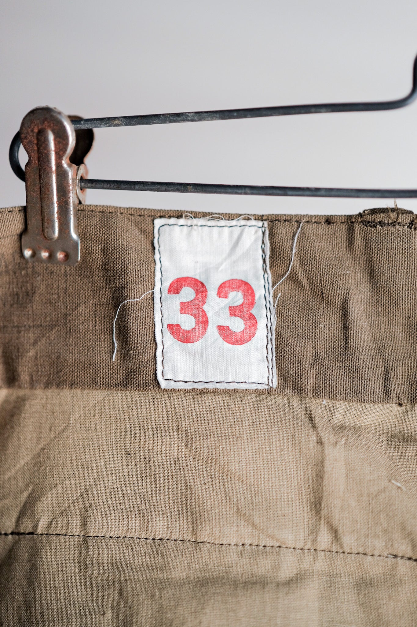 【~50's】French Army M47 Field Trousers Size.33 "Dead Stock"