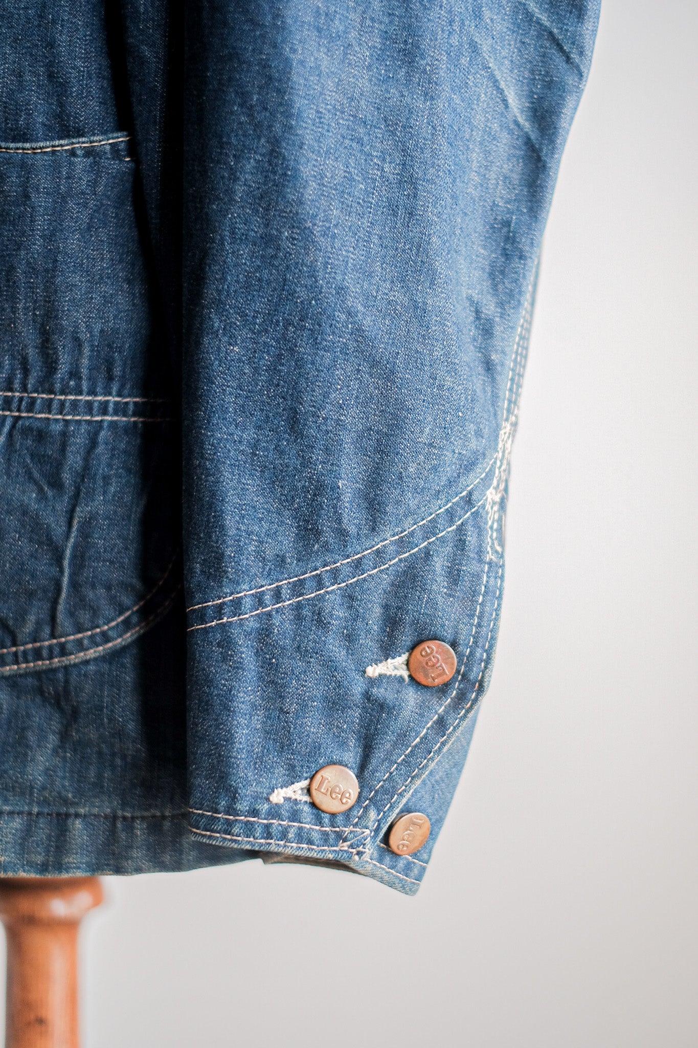 【~70's】Vintage LEE 91-J Denim Jacket Size.38R