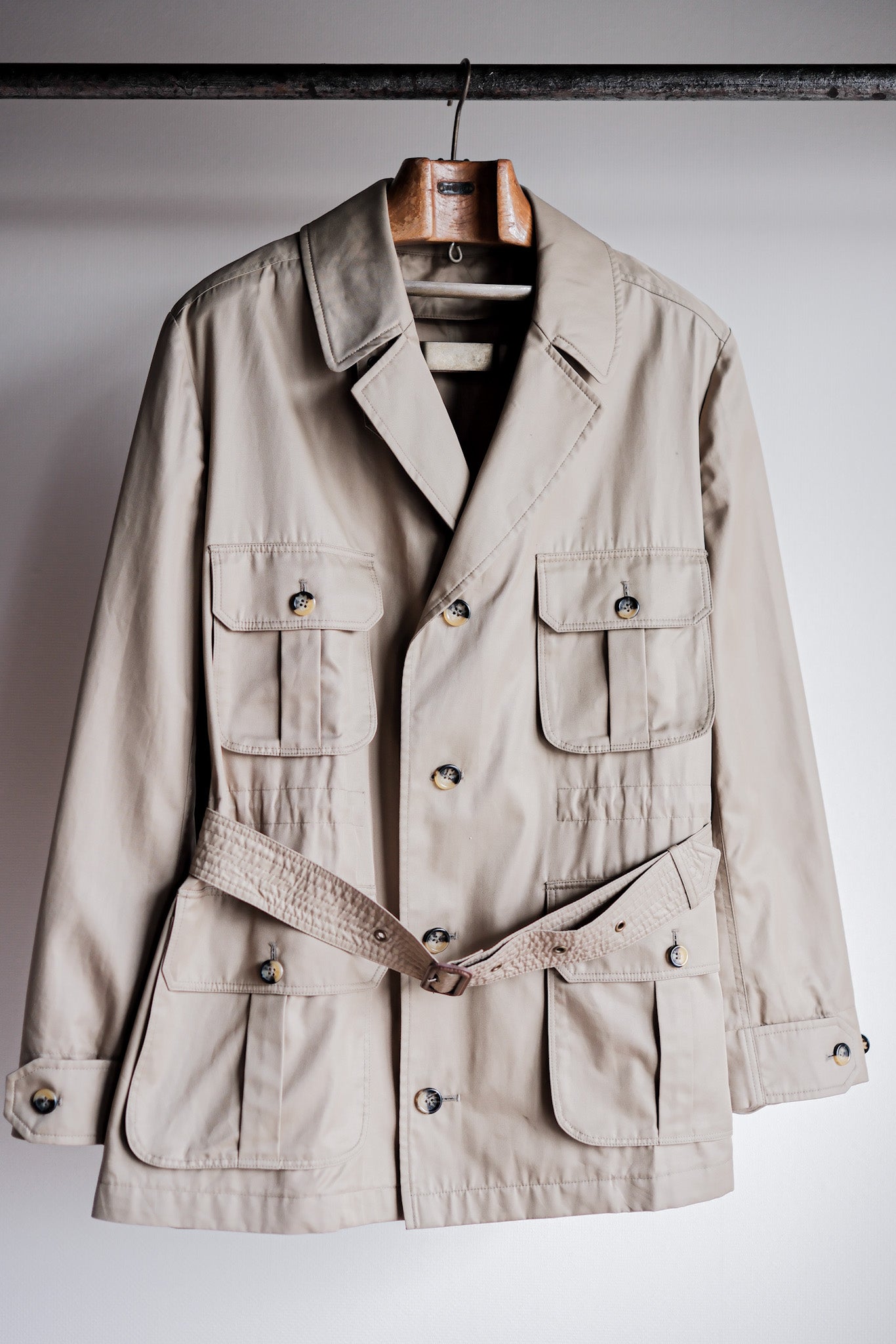 【~00’s】Grenfell Safari Style Jacket With Chin Strap