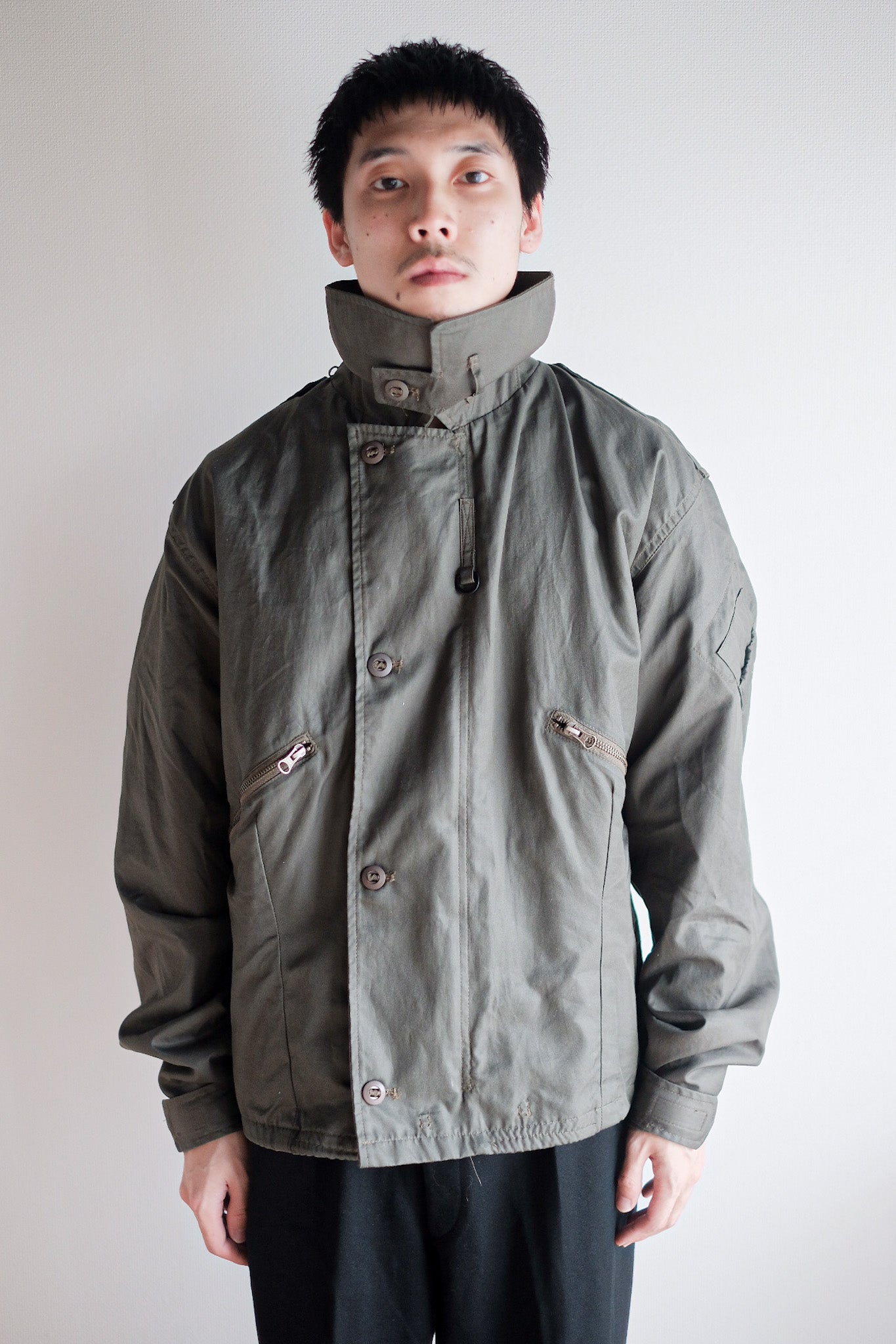 【~00's】Royal Air Force MK3 Cold Weather Flying Jacket Size.7 "Dead Stock"