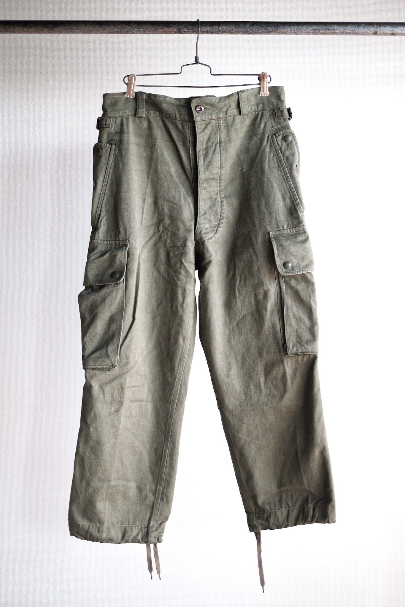 【~60's】French Army TAP47/56 Paratrooper Trousers Size.11