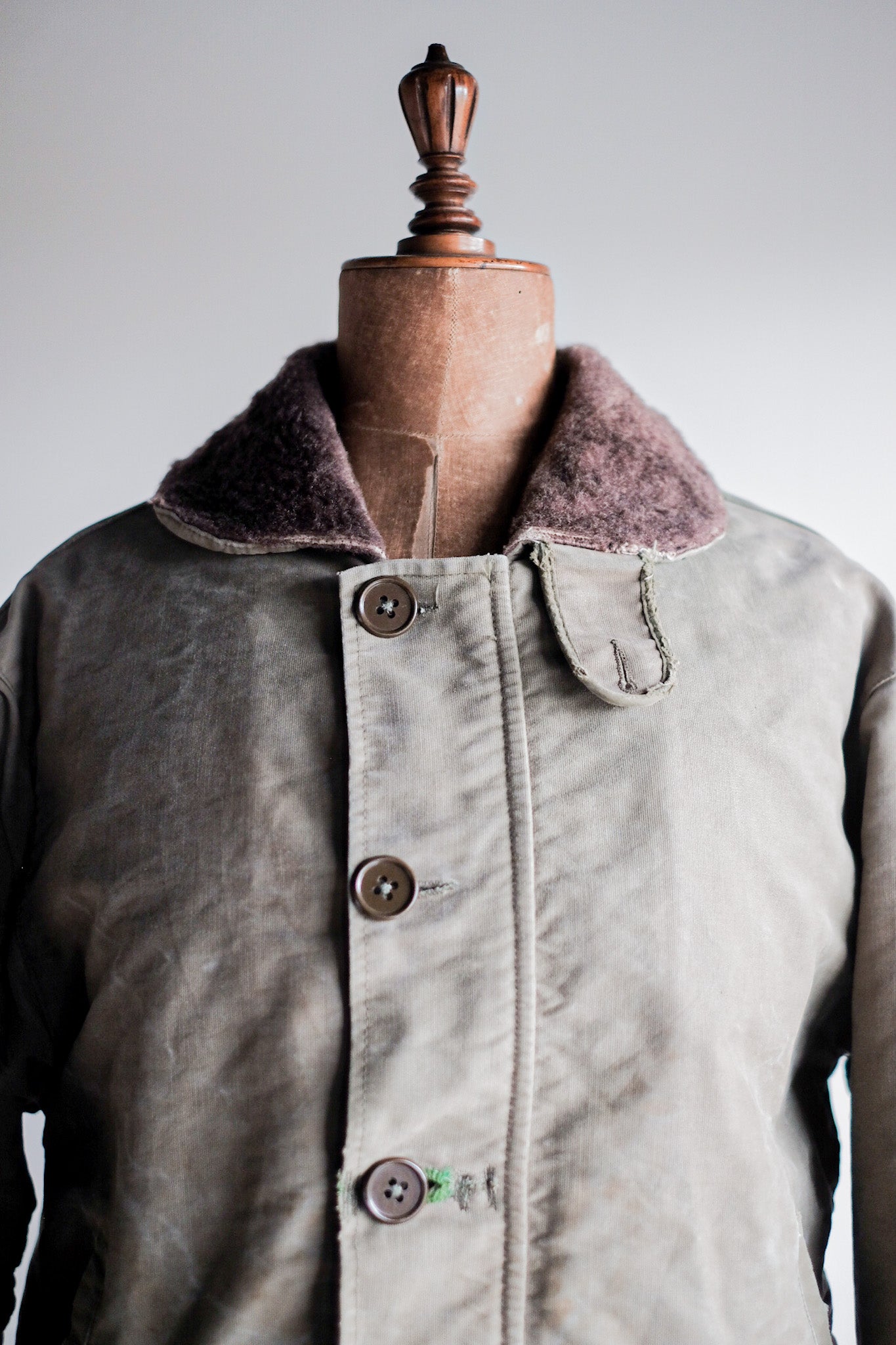 【~60's】French Navy Marine Nationale Deck Jacket