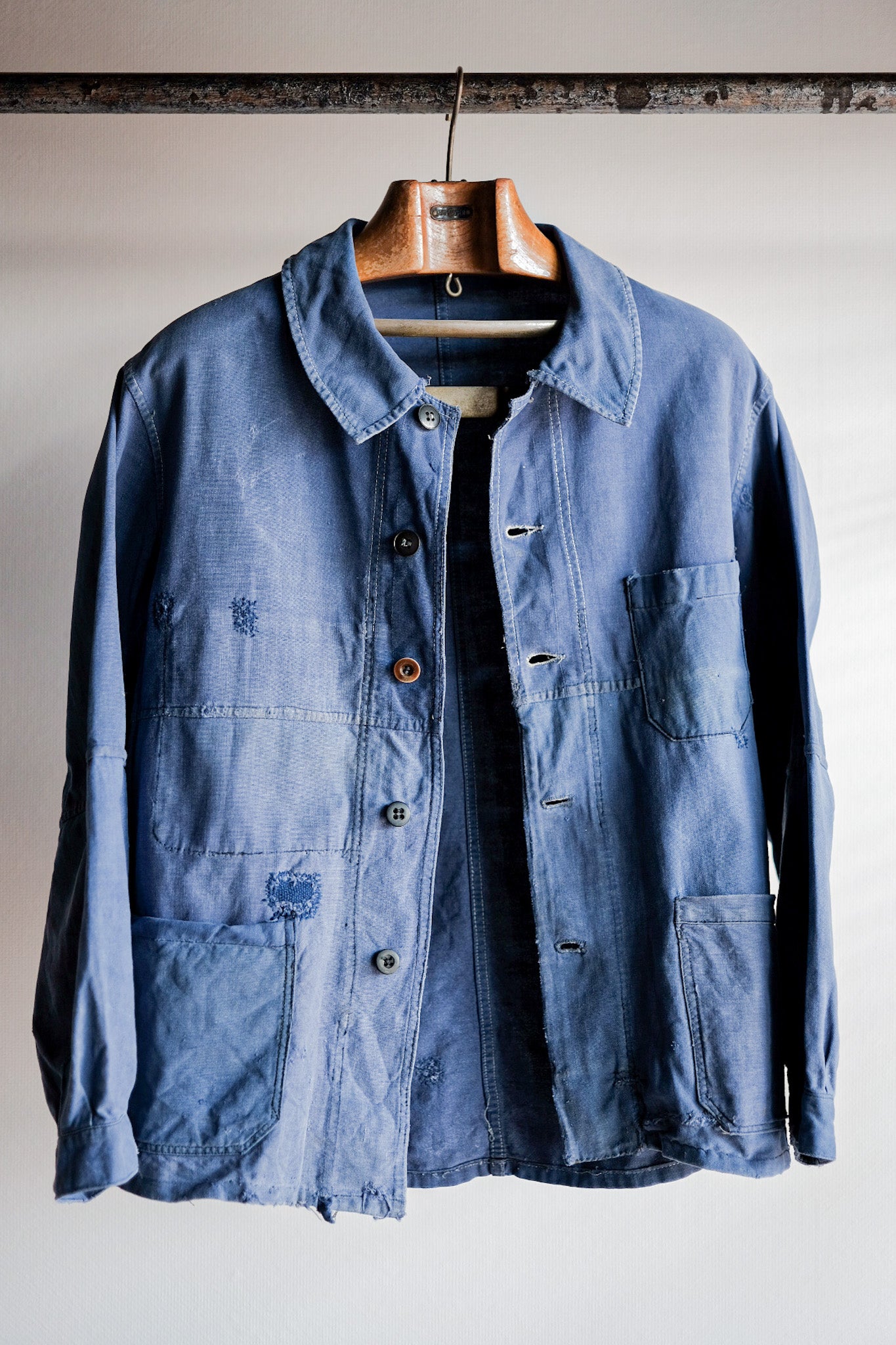 【~40's】French Vintage Metis Work Jacket
