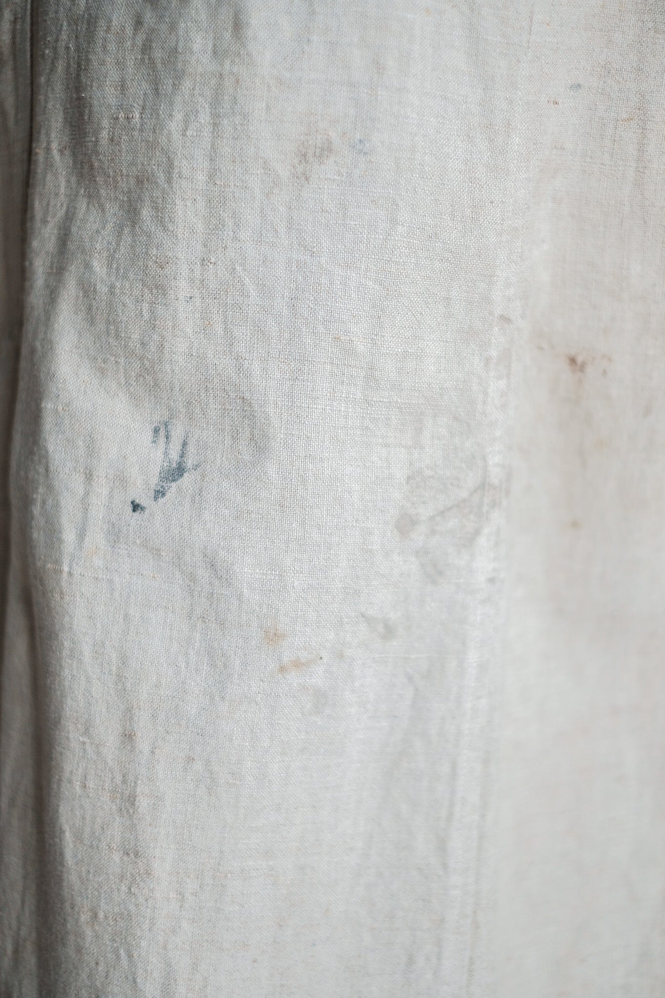 【~30's】French Vintage Linen Work Coat
