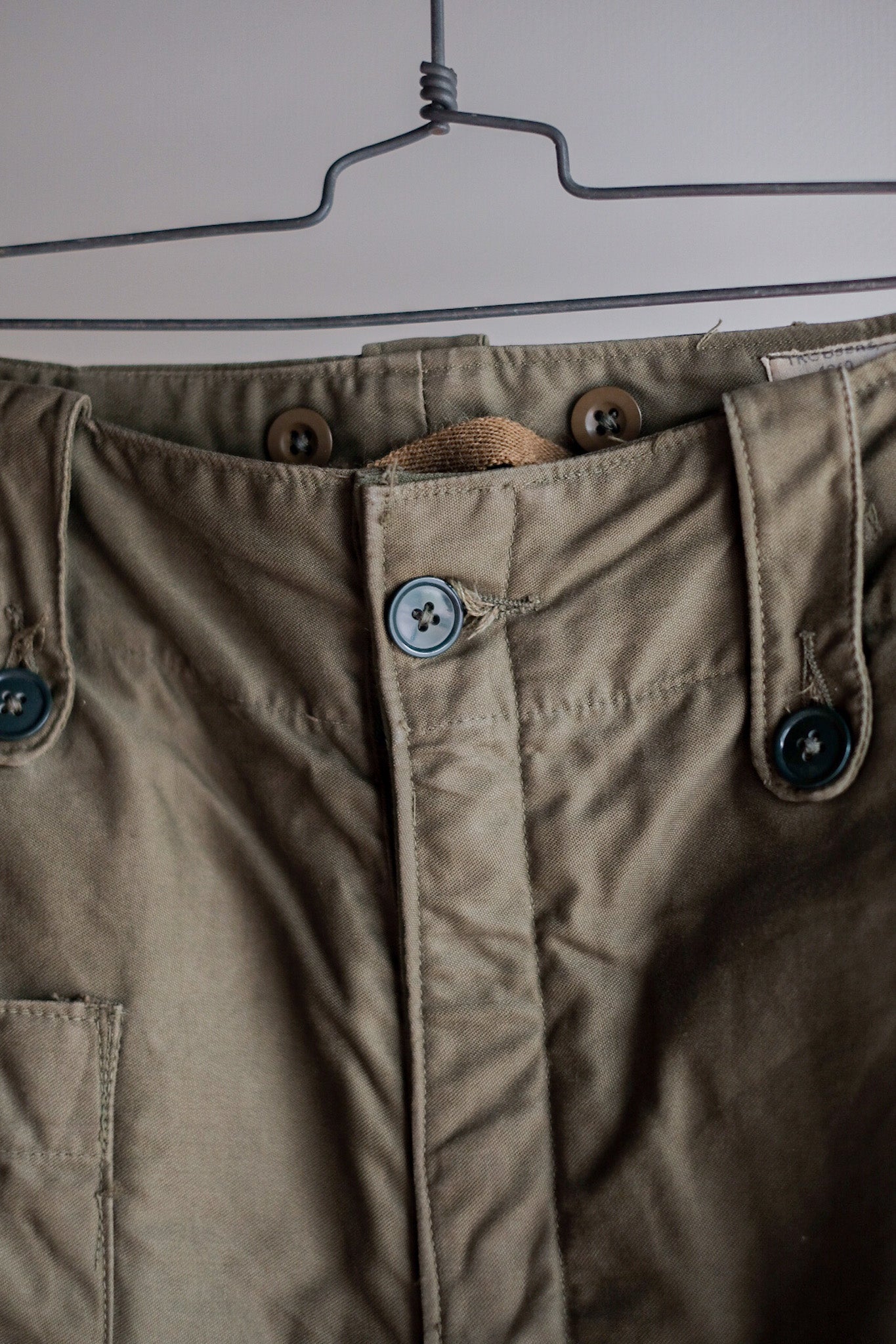 【~60's】British Army 1960 Pattern Combat Trousers Size.5