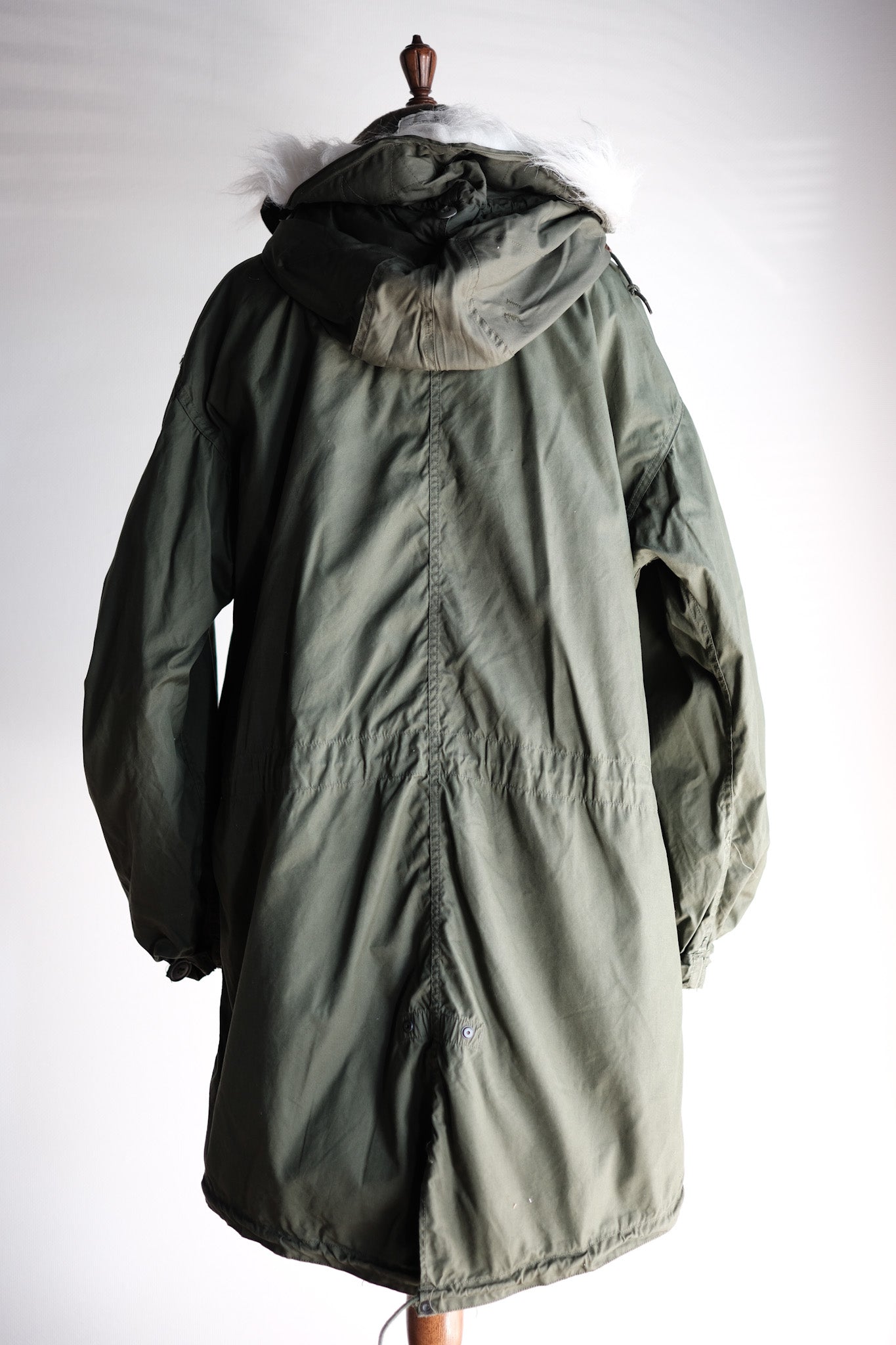 【~80's】U.S.ARMY M-65 Fishtail Parka Size.MEDIUM "Full Set"