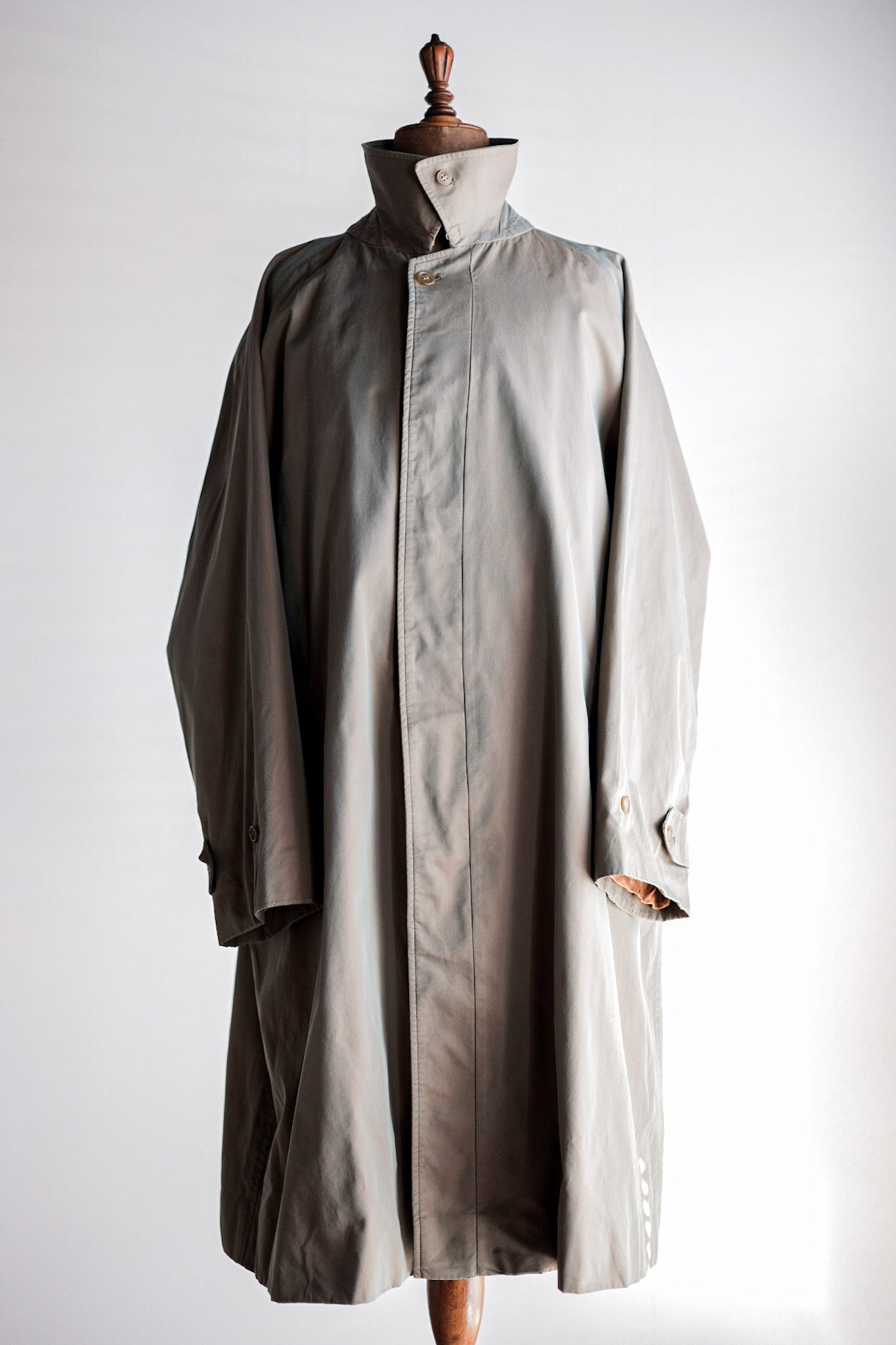 【~80's】Vintage Burberry's Single Raglan Balmacaan Coat C100 Size.58REG "TAMAMUSHI"