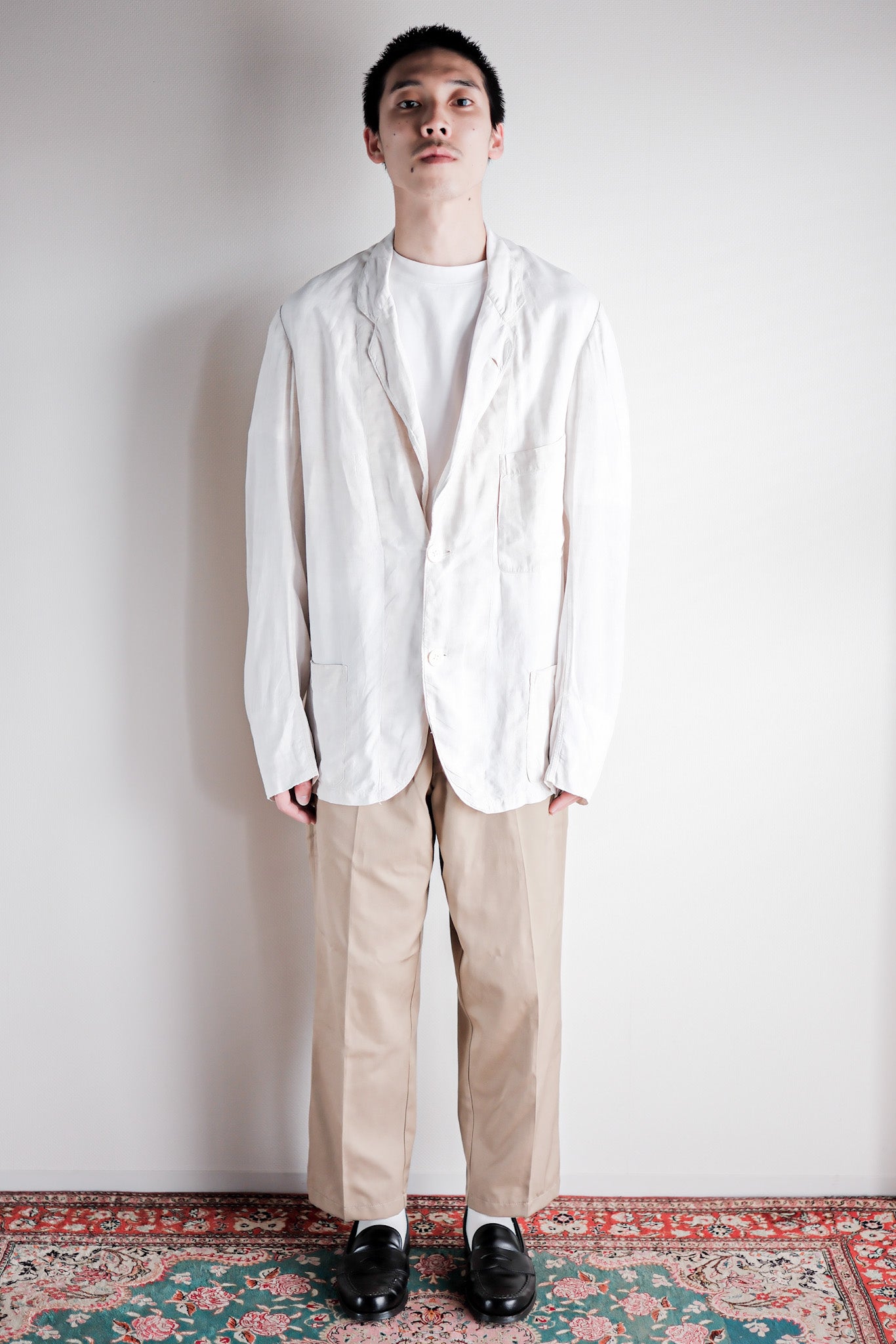 【~30's】French Vintage Linen Jacket