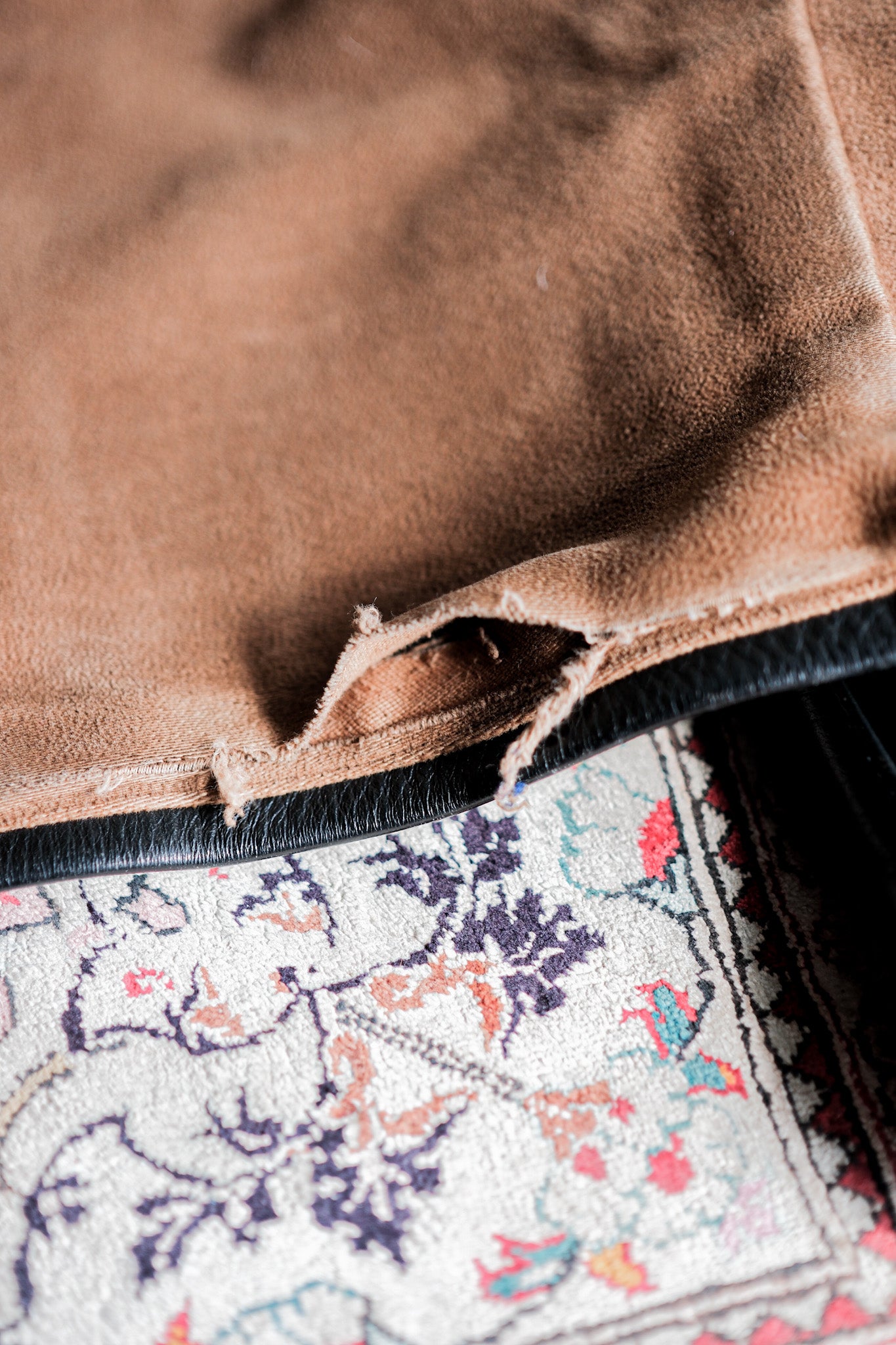 【~40's】French Vintage Horse Hide Leather Jacket