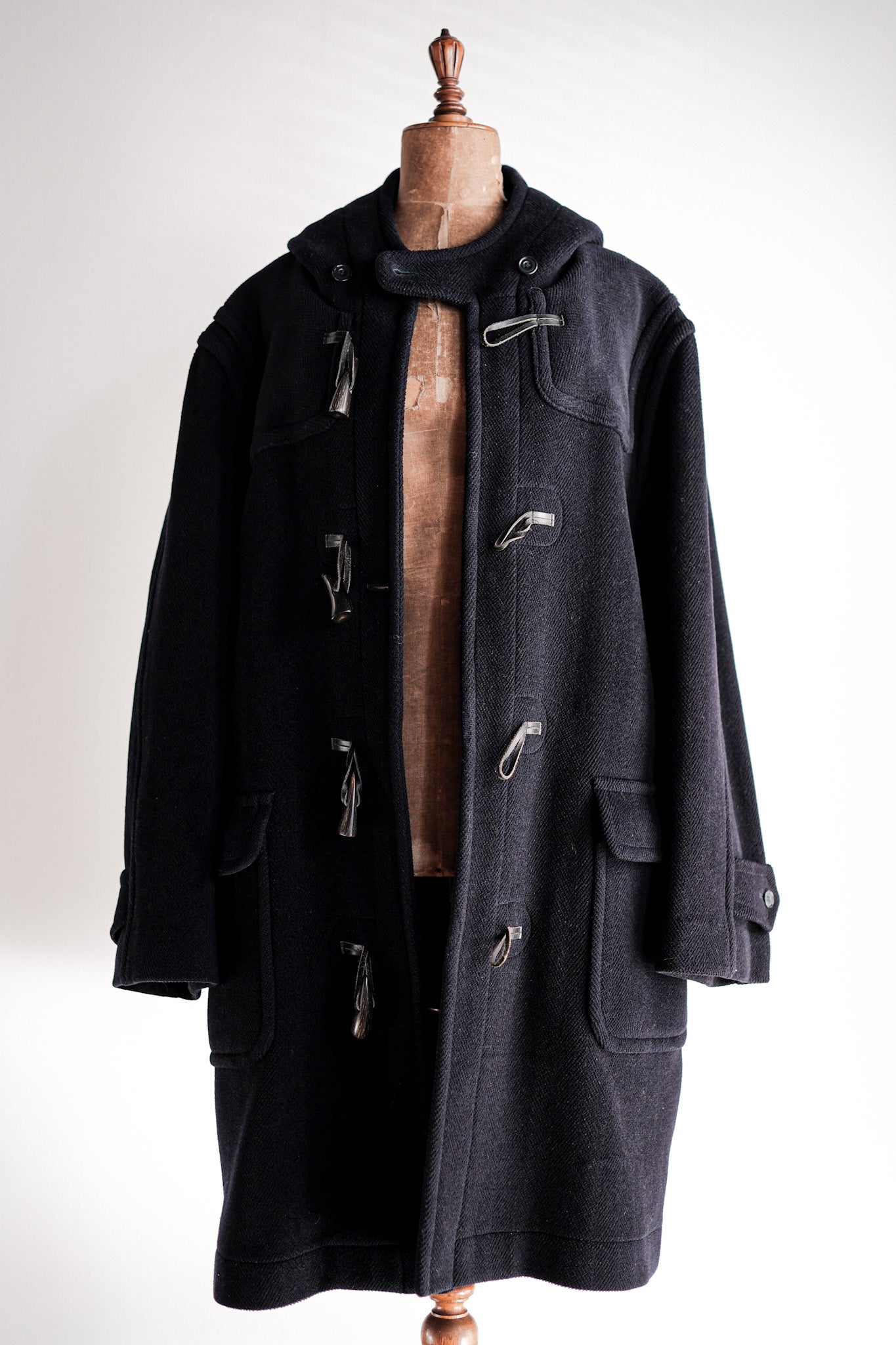 【~90's】OLD ENGLAND PARIS Wool Duffle Coat "Moorbrook"
