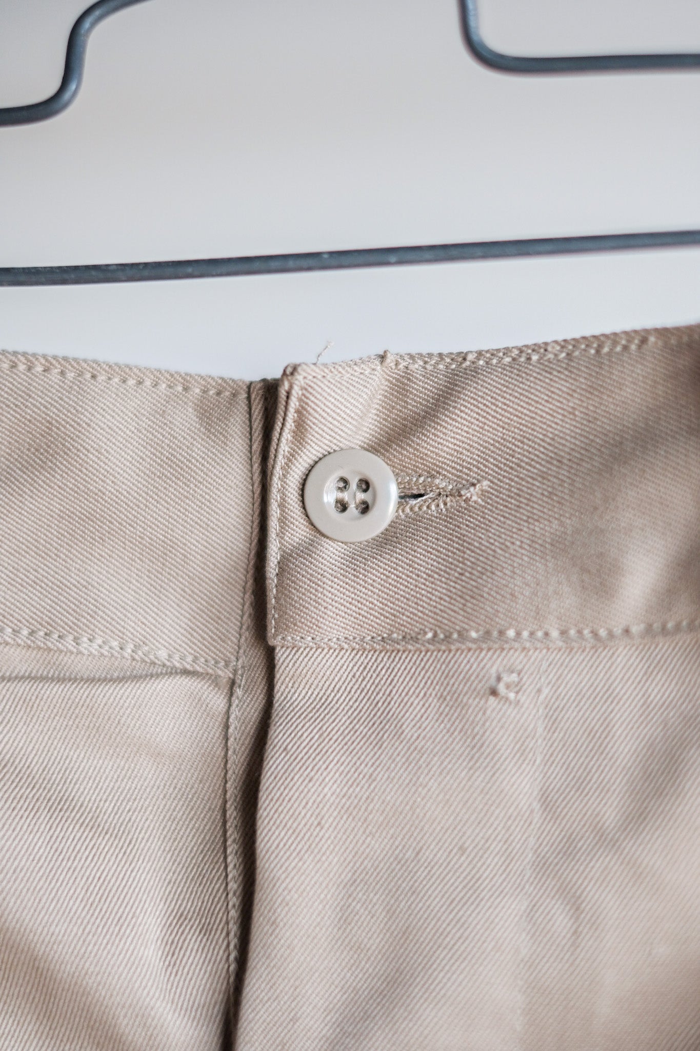 【~60's】French Army M52 Chino Trousers Size.80M "Dead Stock"