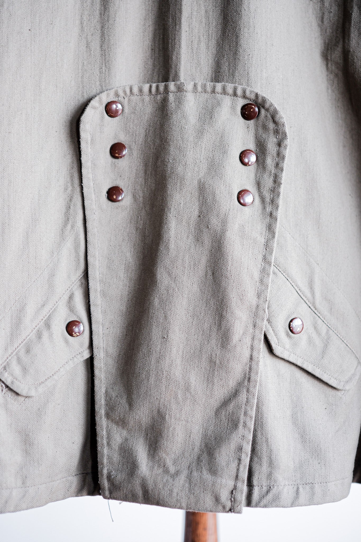 【~40's】French Army TAP47 Paratrooper Jacket "1st Type" "Dead Stock"
