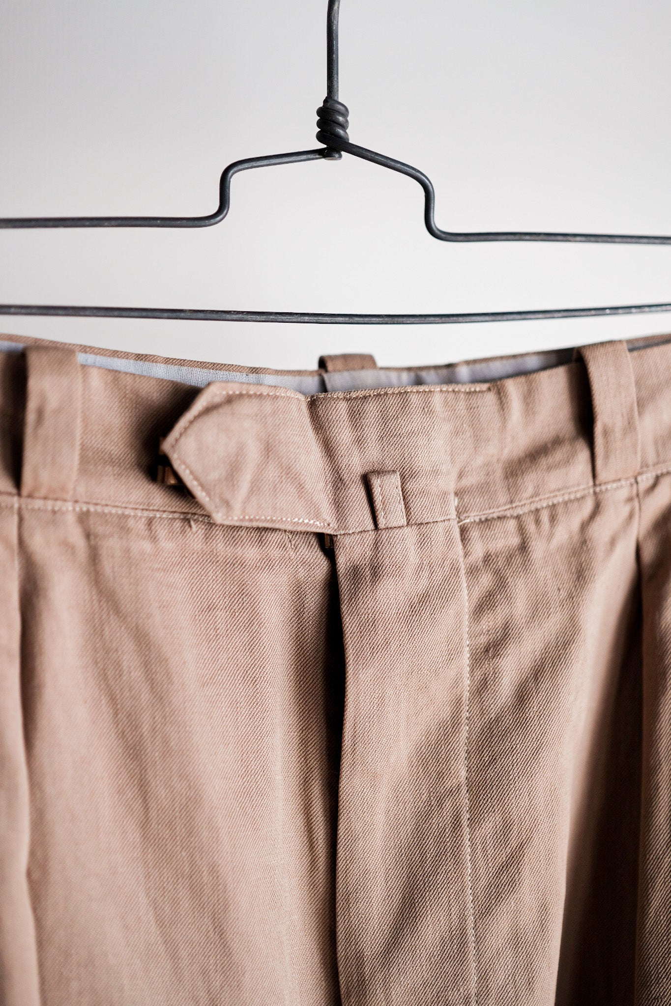 【 ~ 50's 】กางเกงขายาวผ้าฝ้ายวินเทจฝรั่งเศส