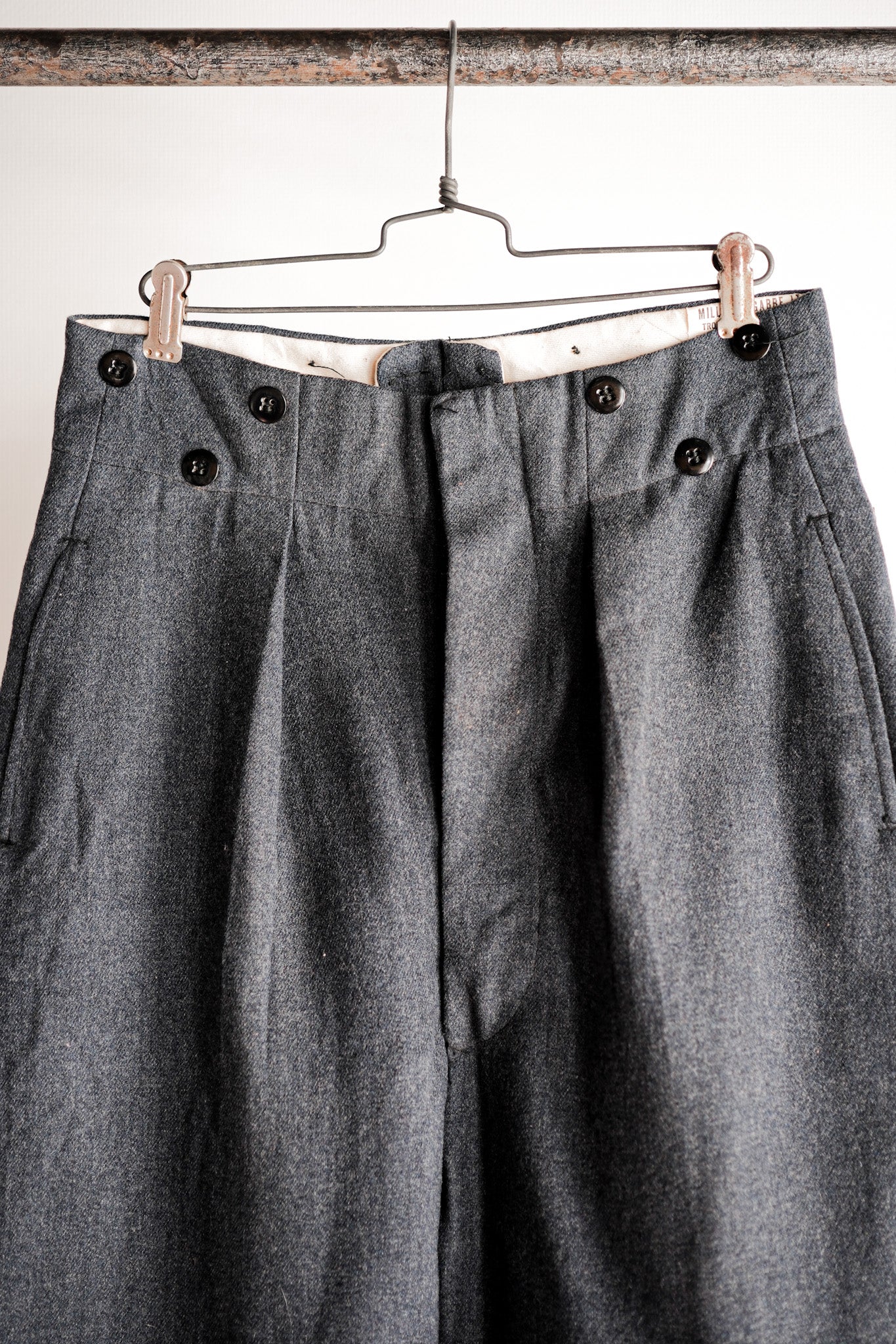 【~50's】Royal Canadian Air Force Wool Trousers Size.N21 "Dead Stock"