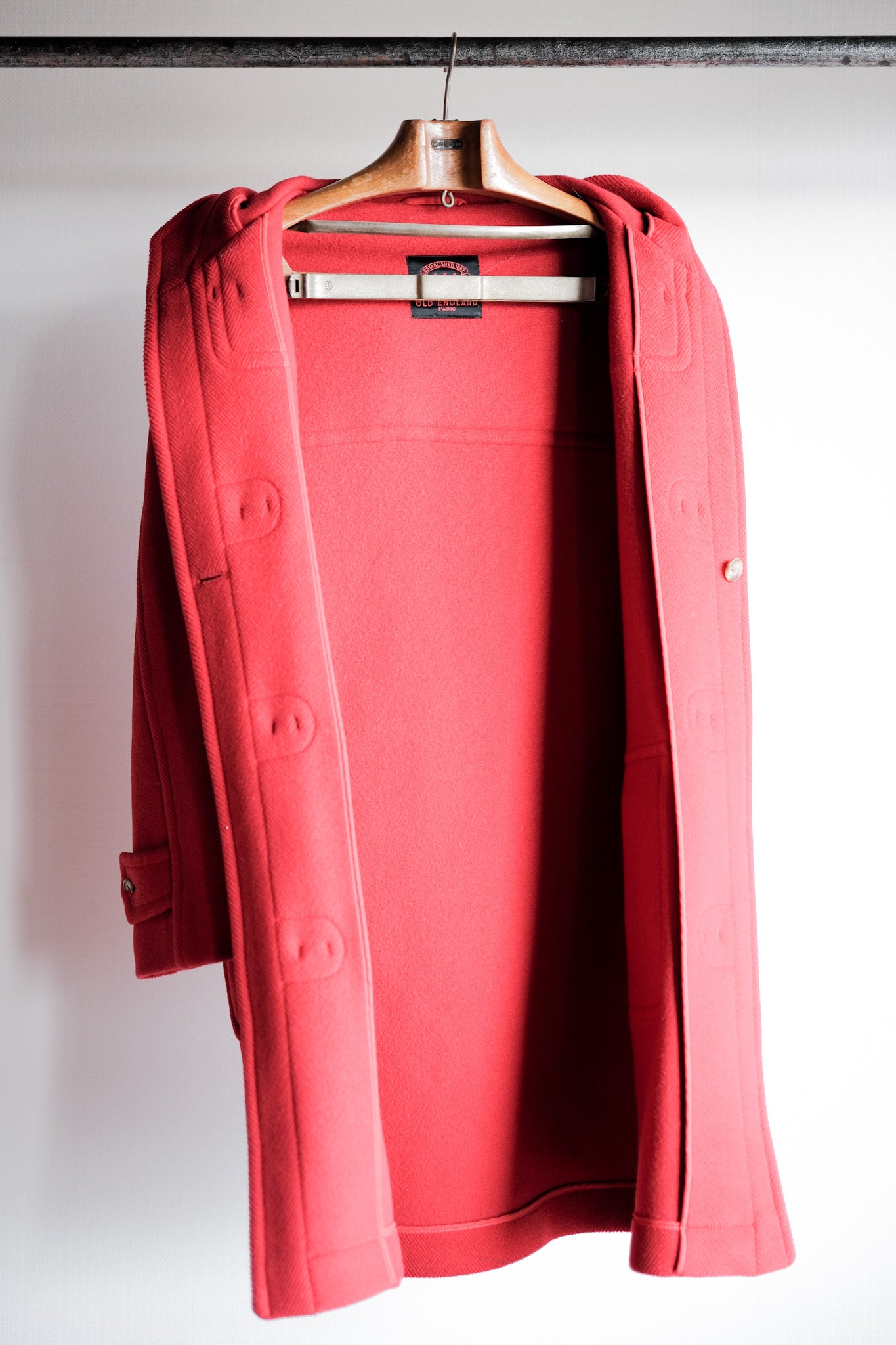 【~90's】OLD ENGLAND PARIS Wool Duffle Coat "Moorbrook"