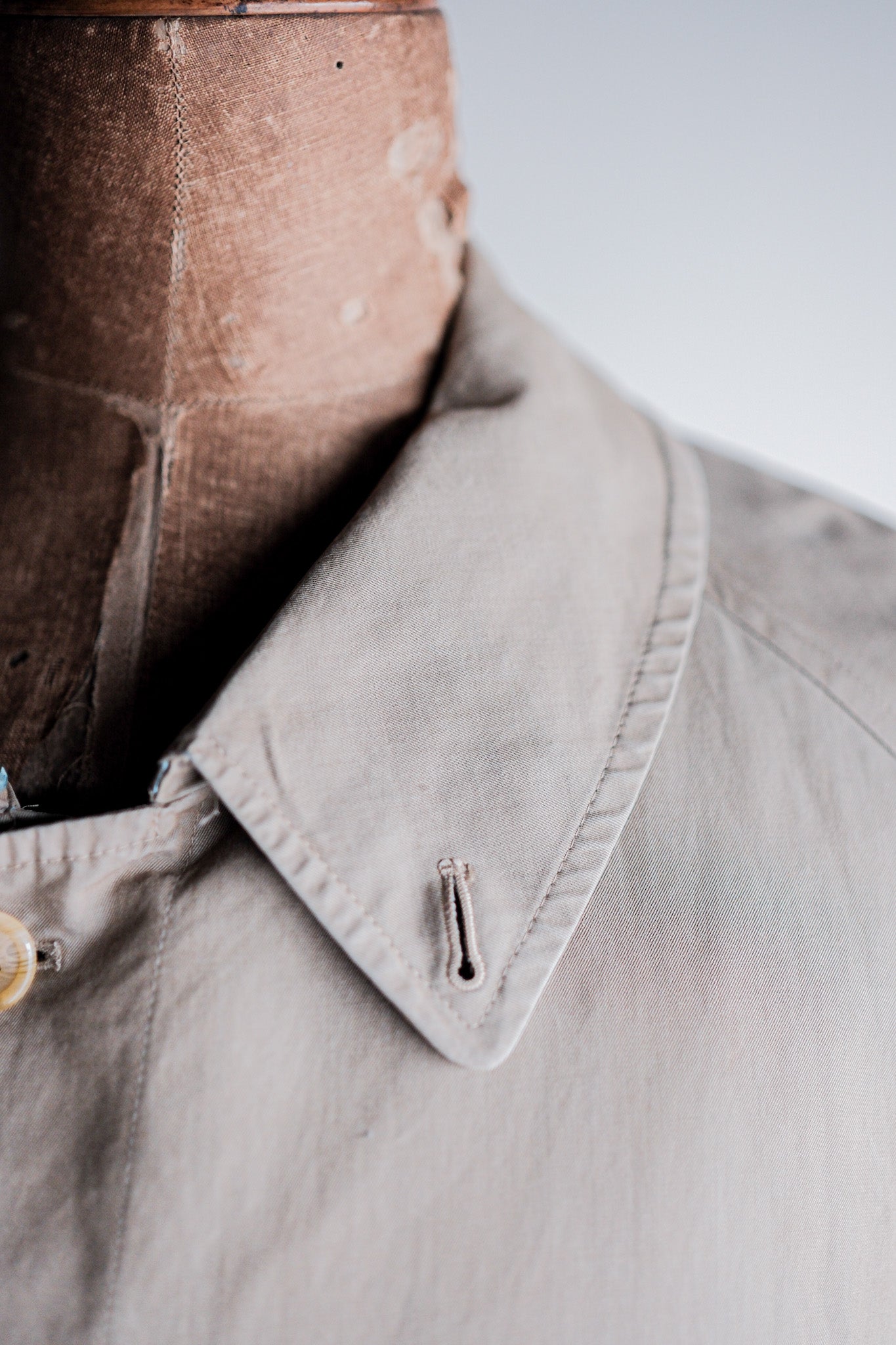 【~80's】Vintage Burberry's Single Raglan Balmacaan Coat C100 Size.48REG