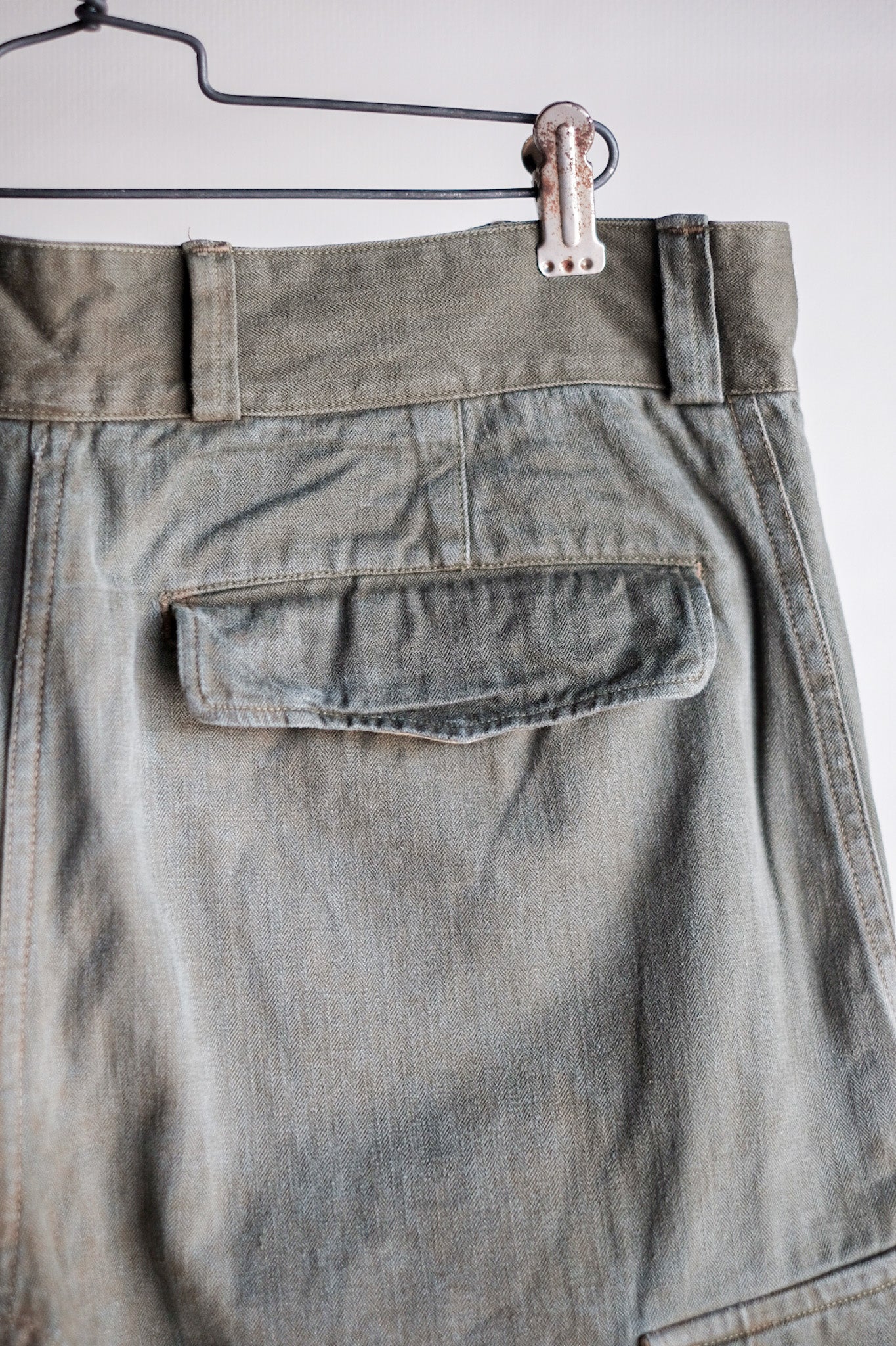 【~60's】French Army M47 Field Trousers Size.21