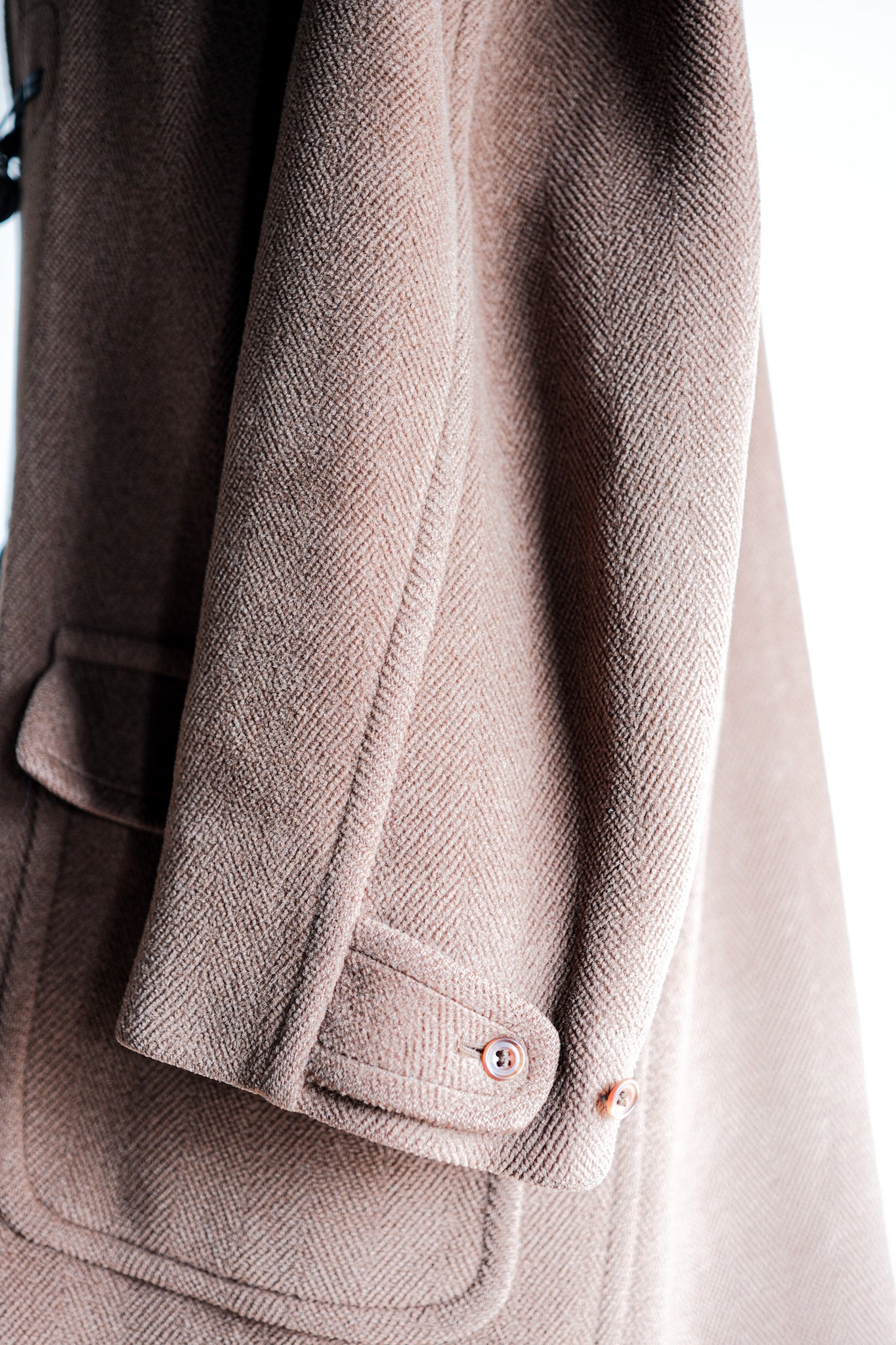 【~90's】Old INVERTERE Wool Duffle Coat "Moorbrook"