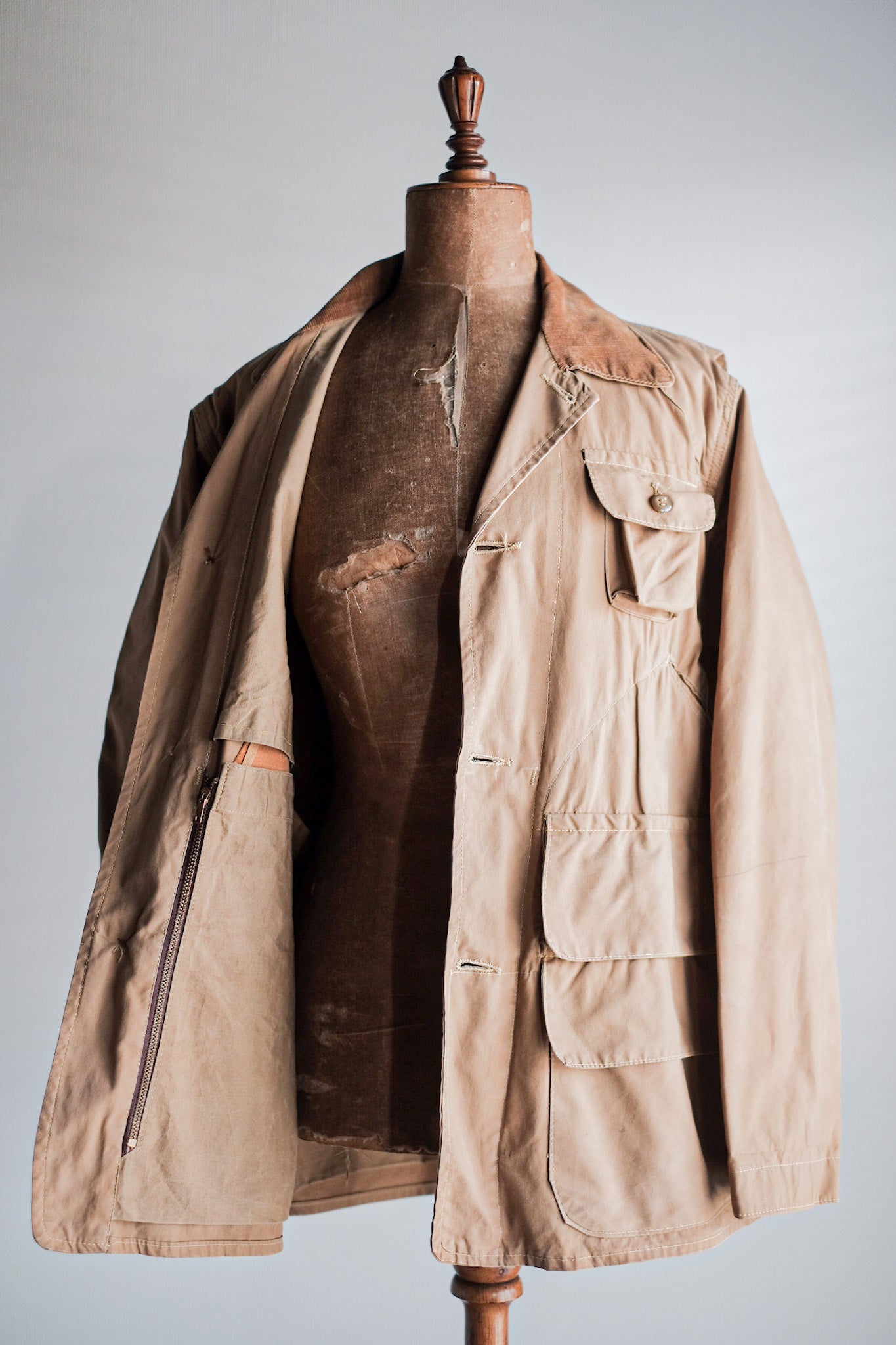 【~50's】American Vintage Hunting Jacket "Redhead Squaltex"
