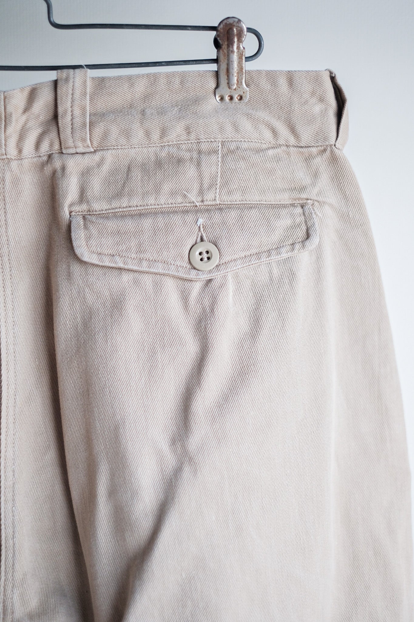 【~60's】French Army M52 Chino Trousers Size.23
