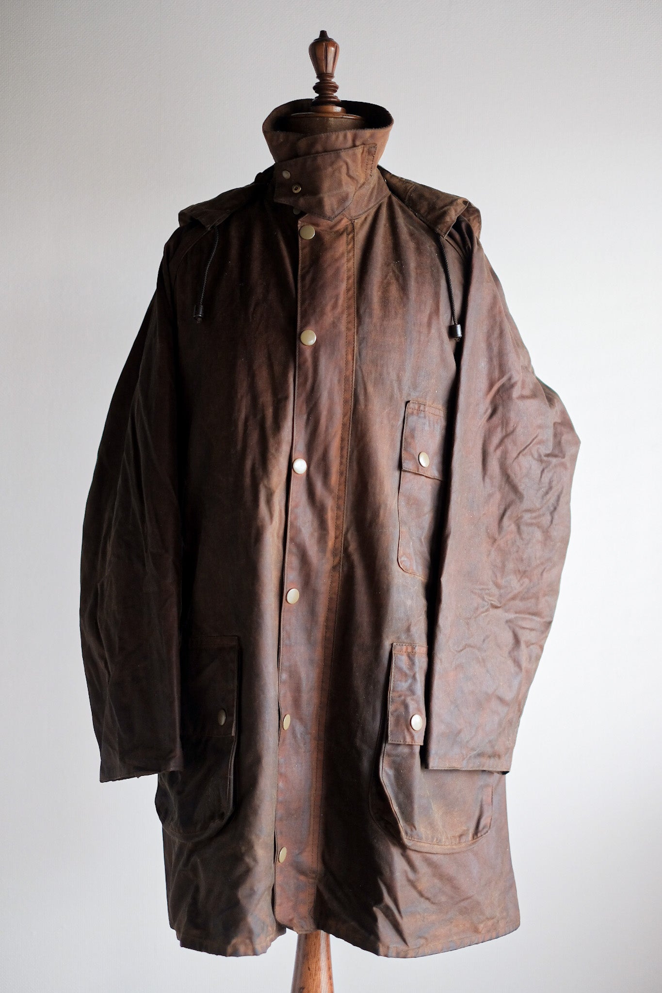 【~60's】Vintage Barbour "Solway Zipper" Yellow Label