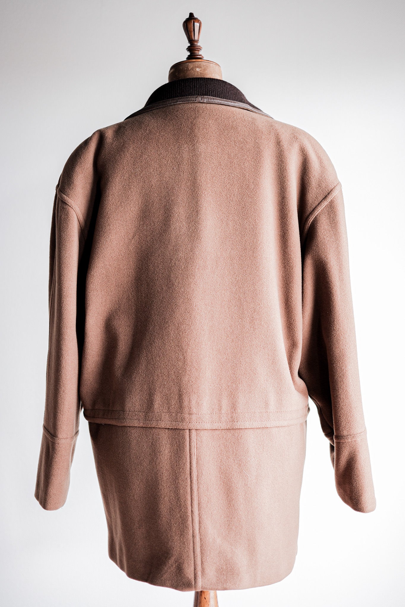 【~80's】Old Gucci Shawl Collar Cashmere Jacket Size.50
