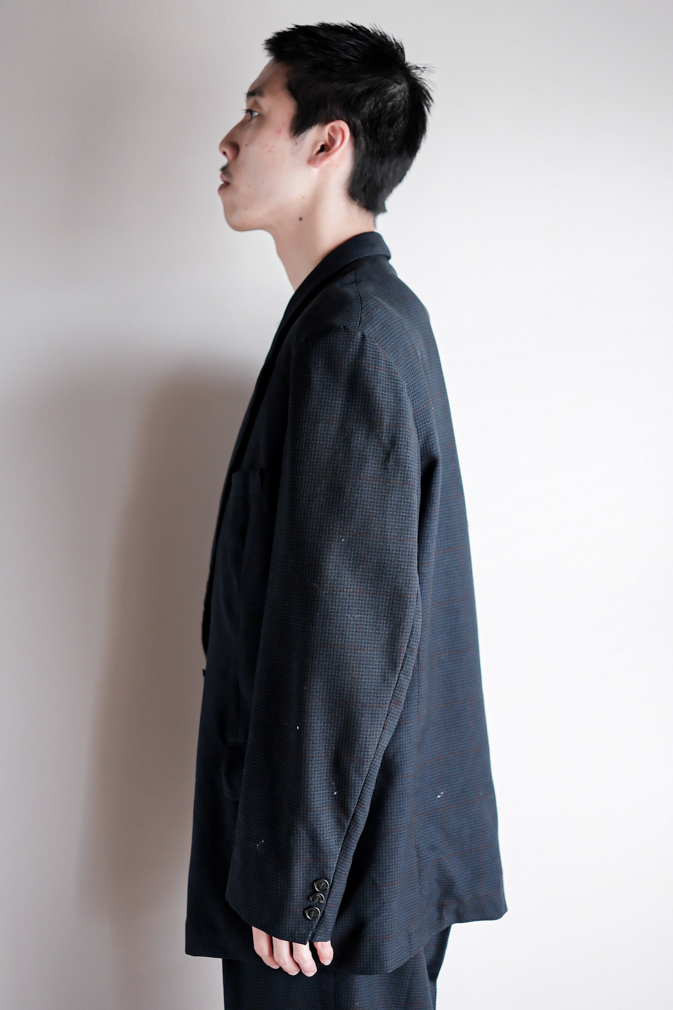 【~40's】French Vintage Double Breasted Suits Set Up "Belle Jardiniere"