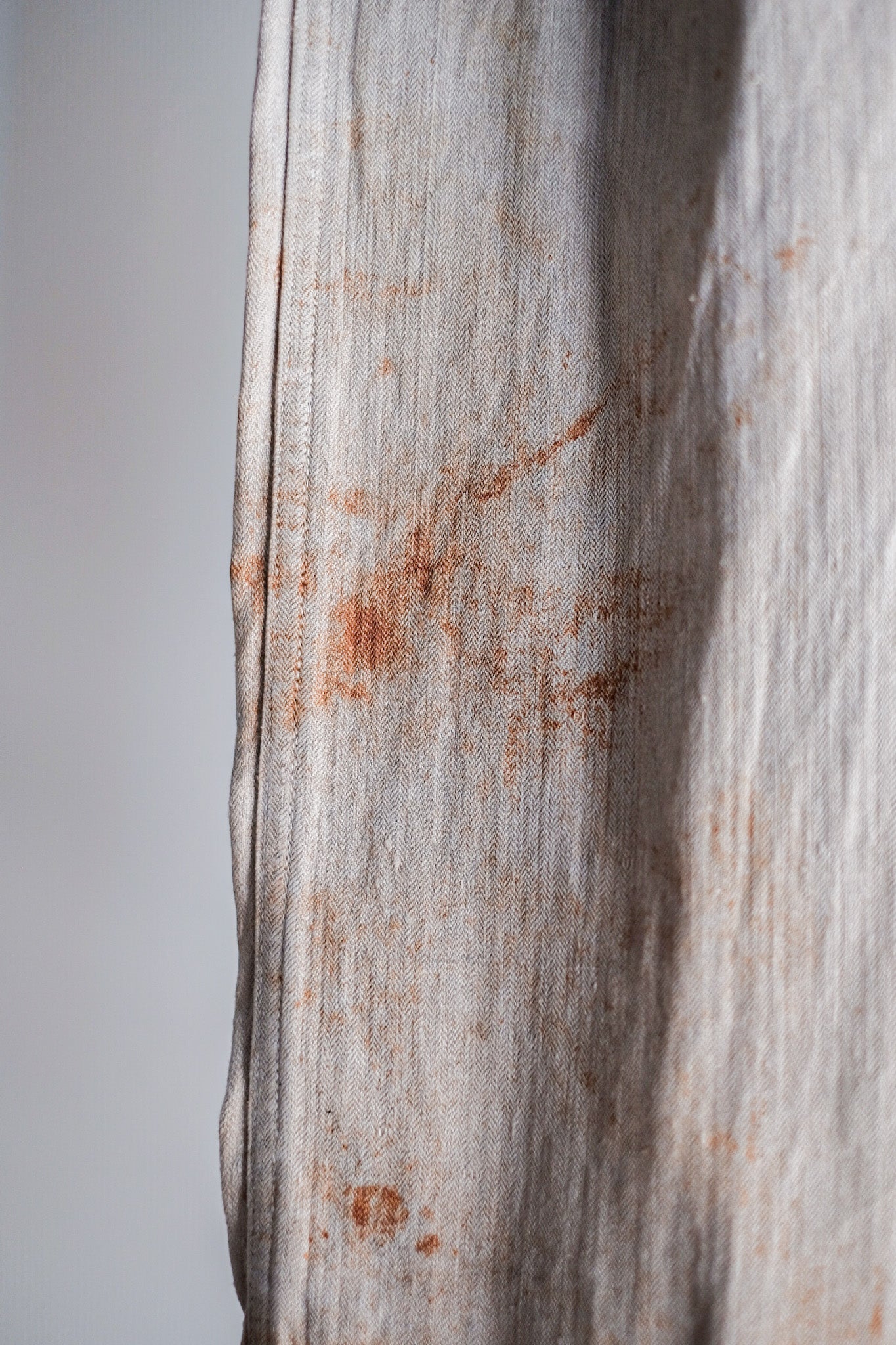 【~40's】WW2 German Army Drillich HBT Linen Trousers